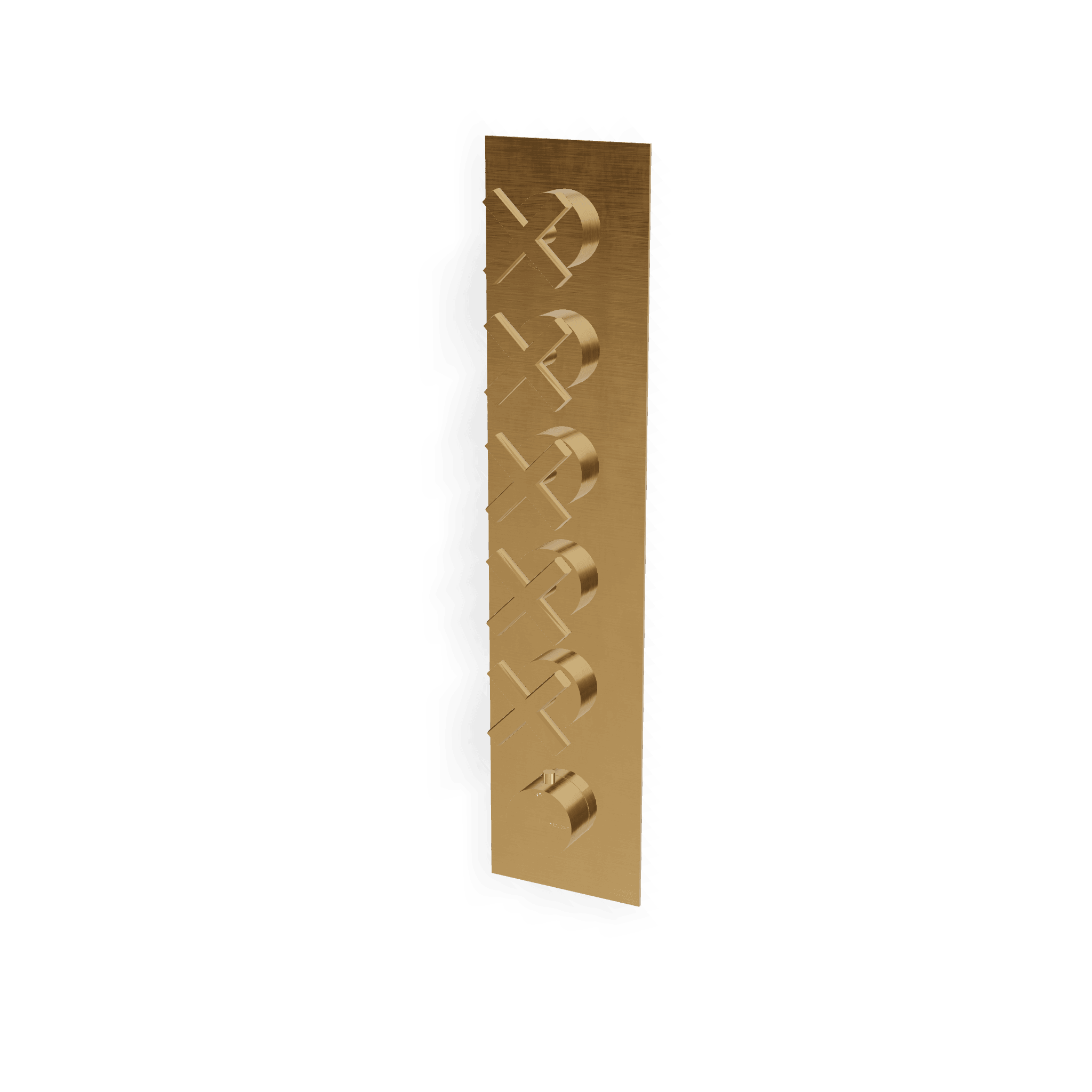 Внешняя часть термостатического смесителя для душа на 5 потребителей Line