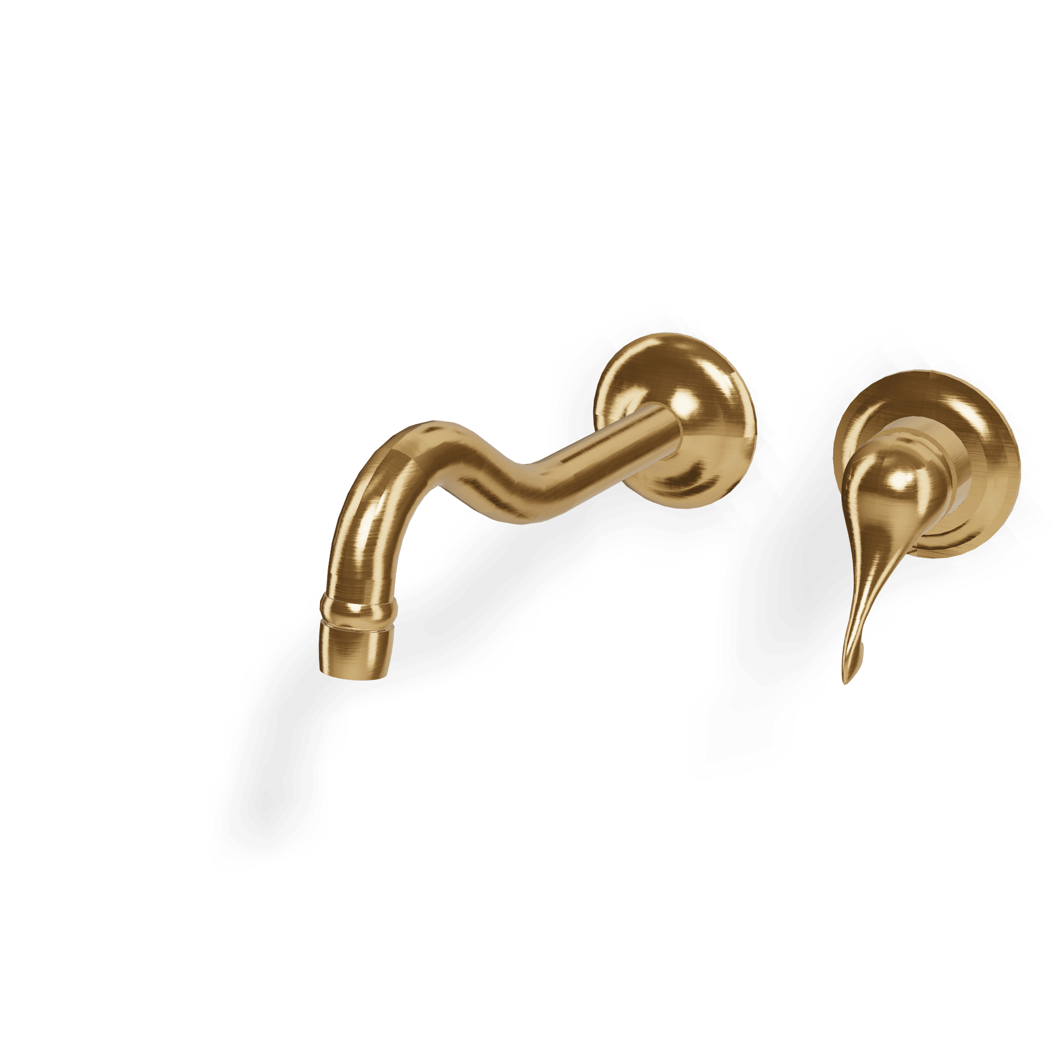 Внешняя часть смесителя для раковины из стены 227 мм Piccadilly