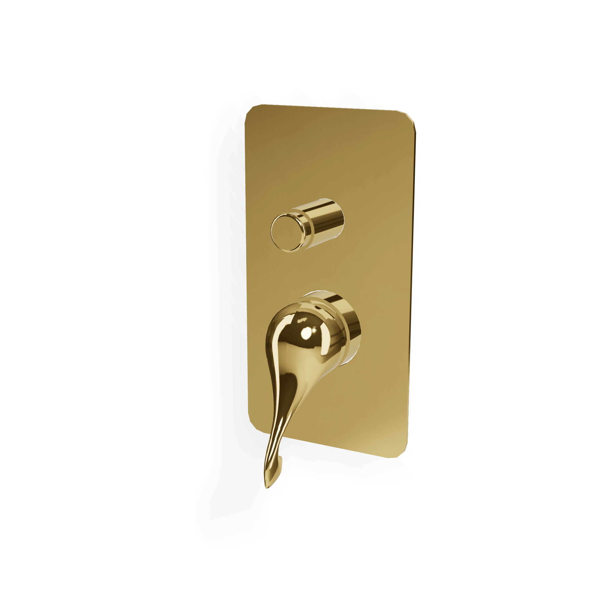 Внешняя часть смесителя для ванны/душа с переключателем Piccadilly