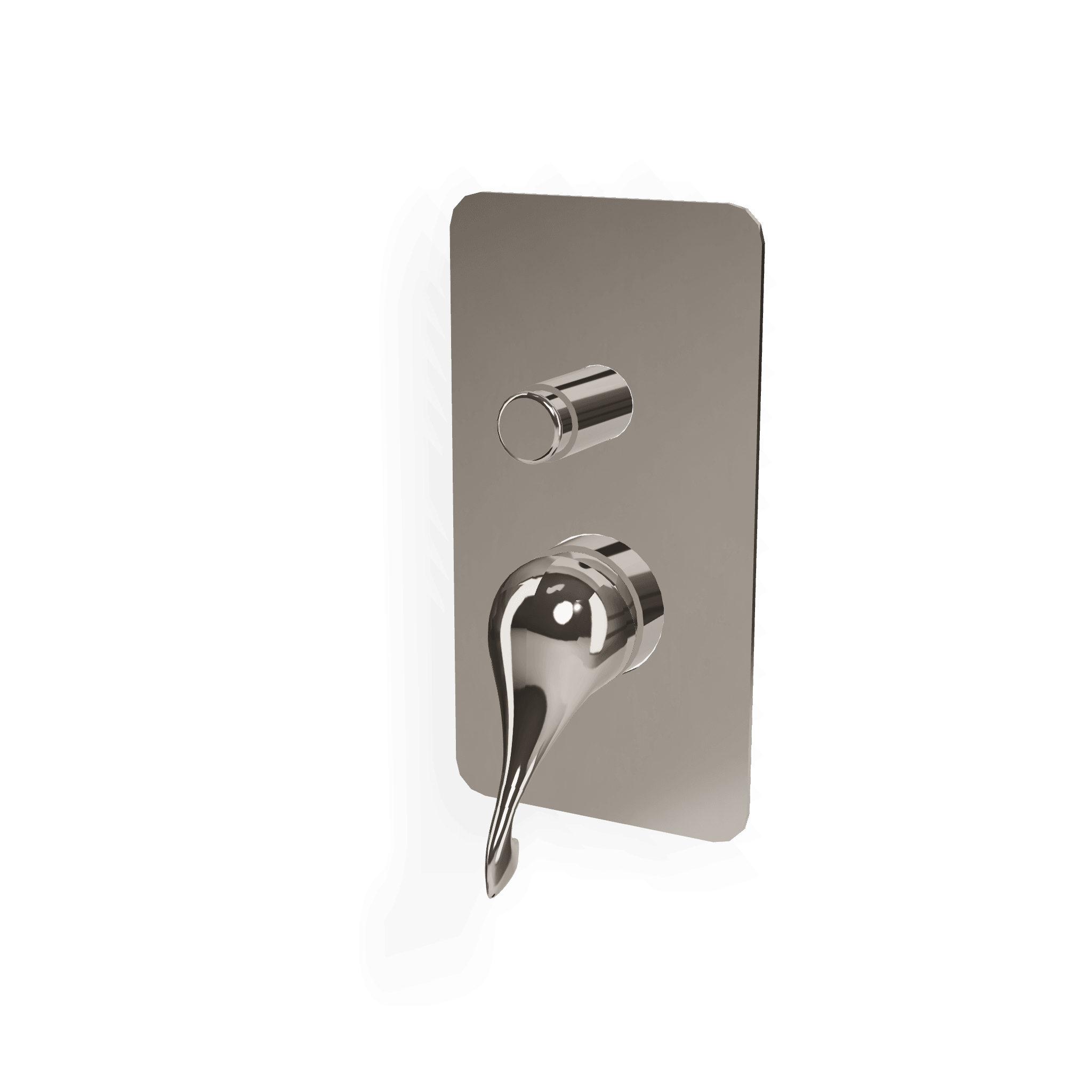 Внешняя часть смесителя для ванны/душа с переключателем Piccadilly