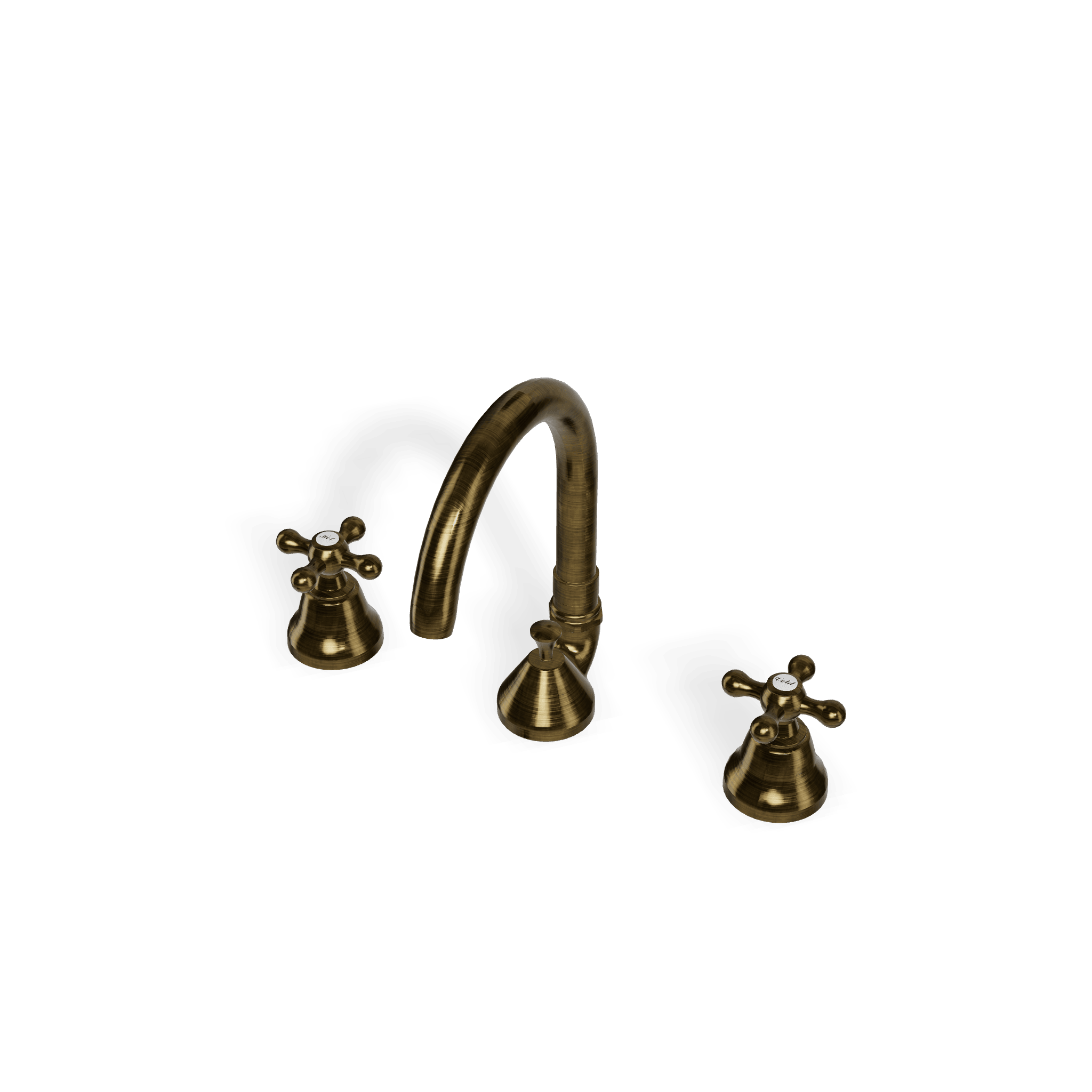 Смеситель для раковины на 3 отверстия Romantica