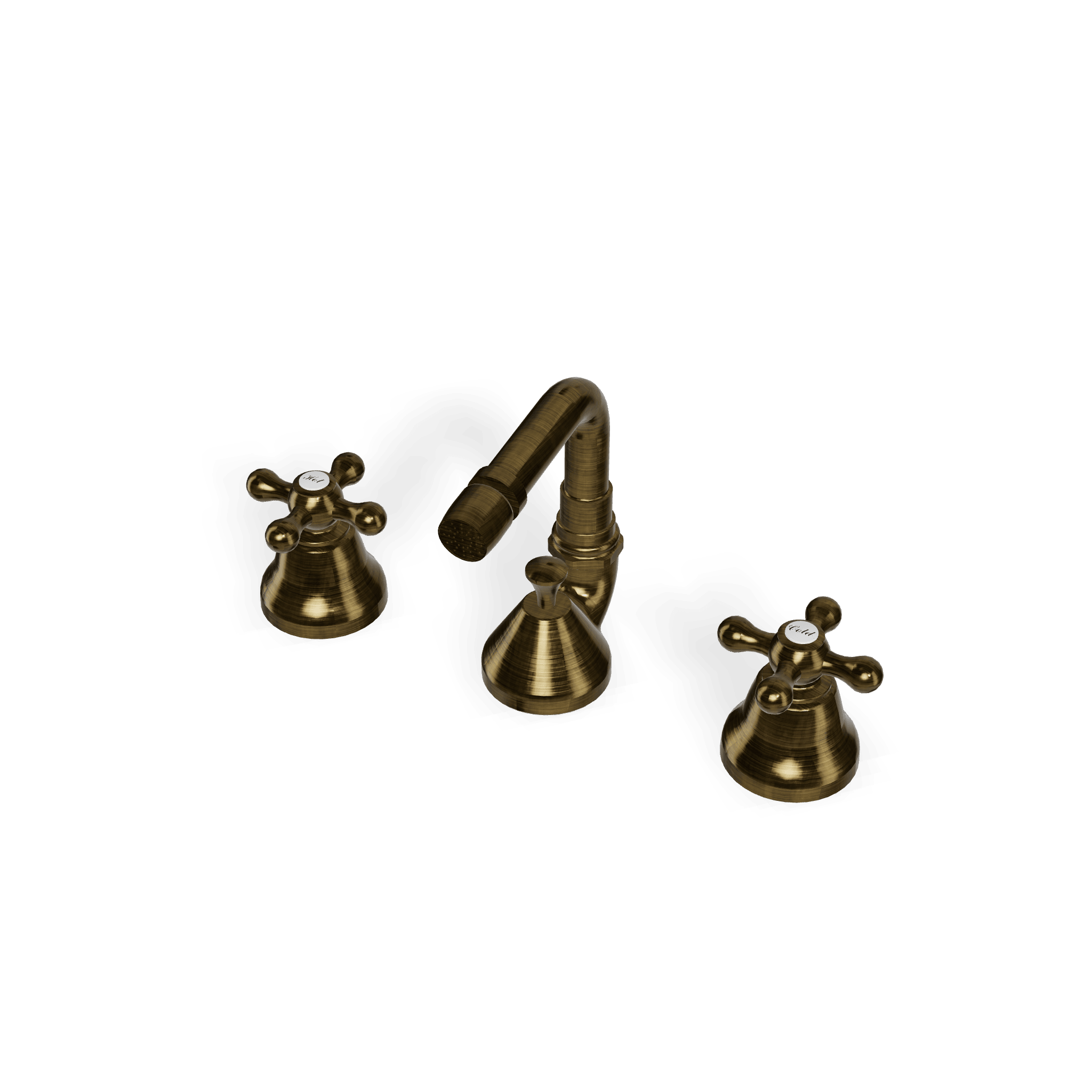 Смеситель для биде на 3 отверстия Romantica