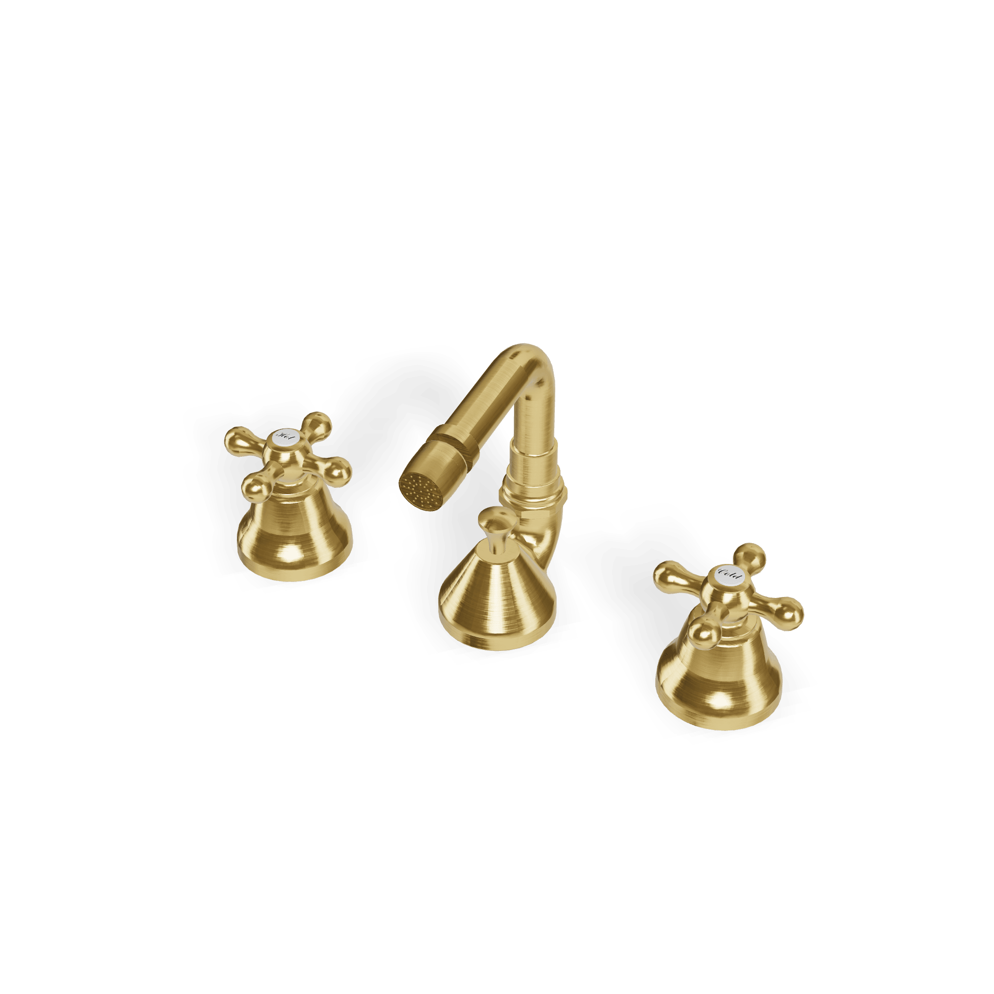 Смеситель для биде на 3 отверстия Romantica