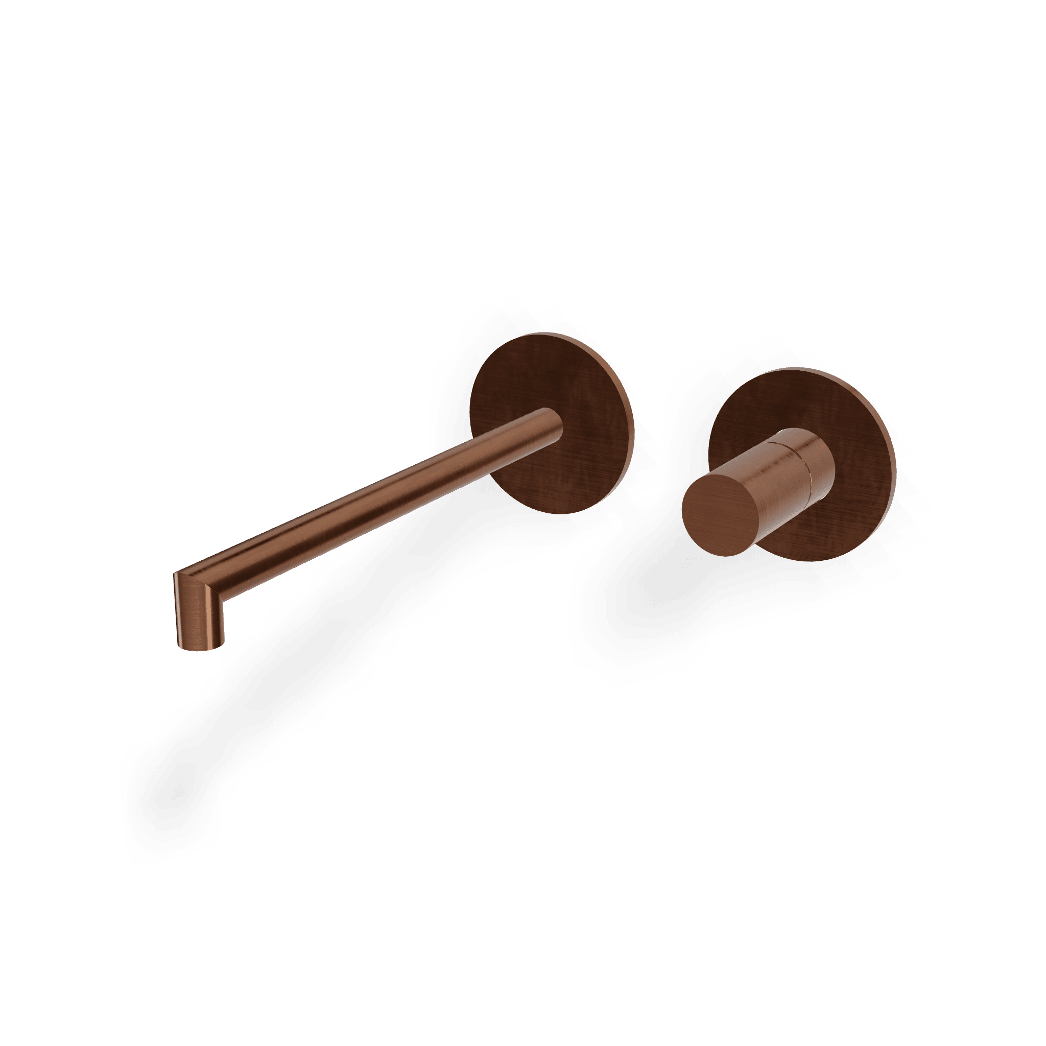 Внешняя часть смесителя для раковины из стены 222 мм 28mm