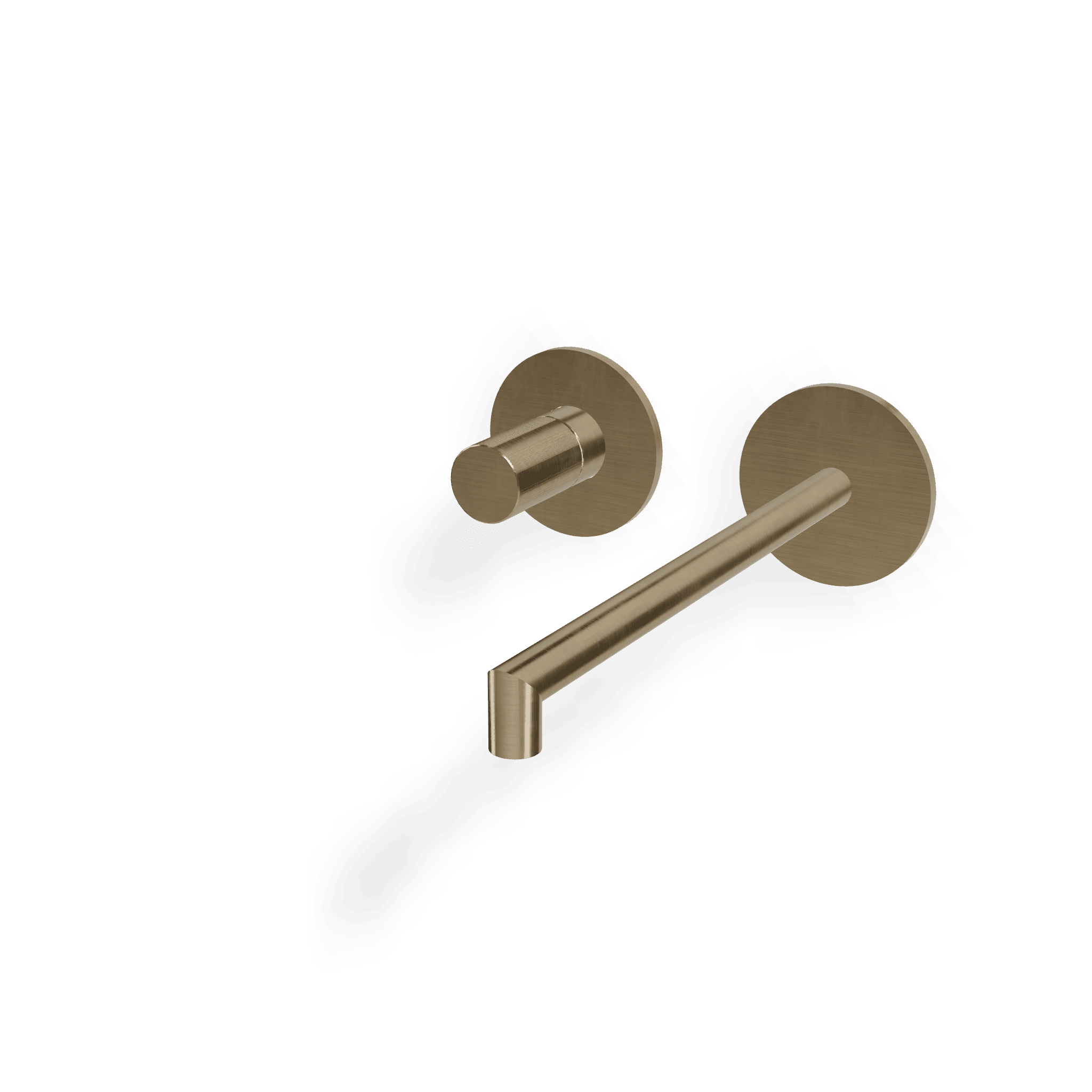 Внешняя часть смесителя для раковины из стены 222 мм 28mm