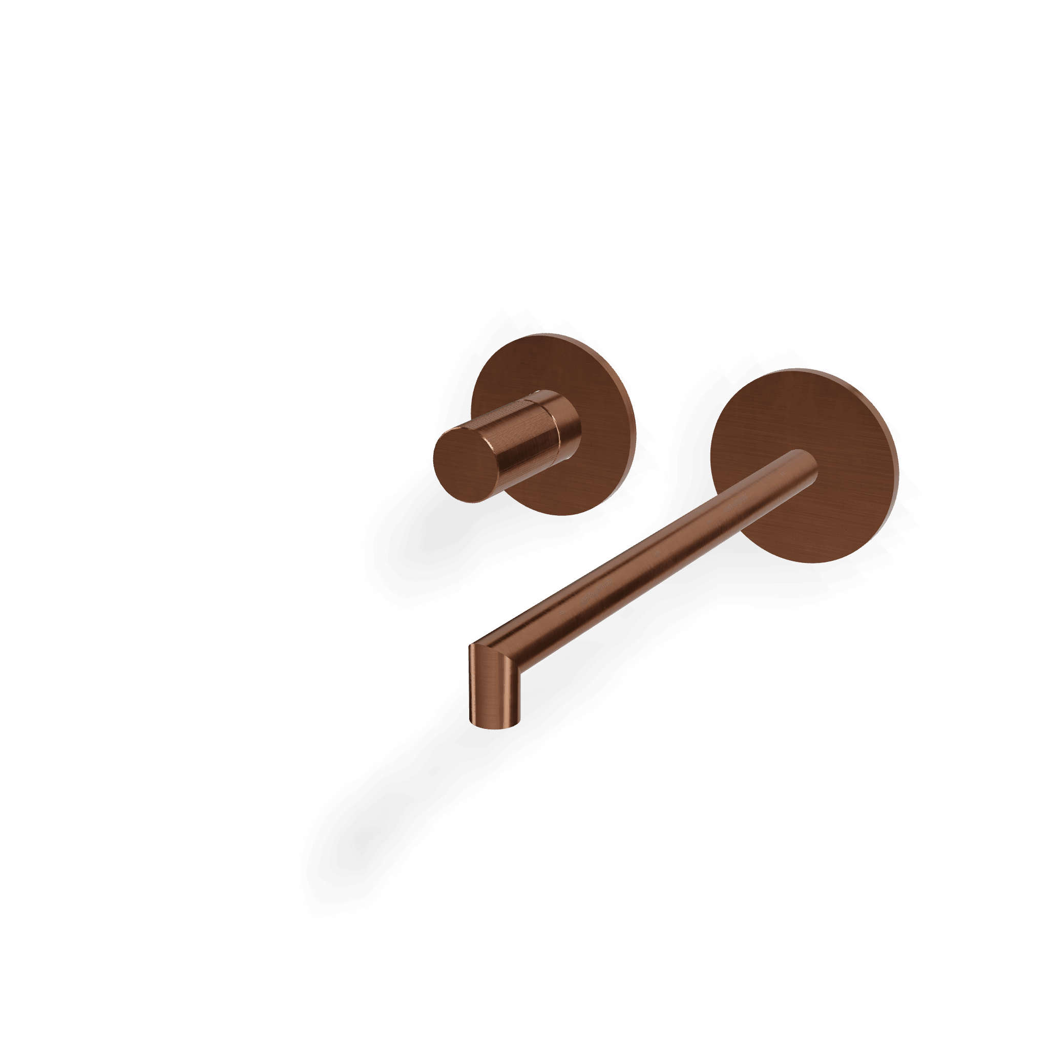 Внешняя часть смесителя для раковины из стены 222 мм 28mm