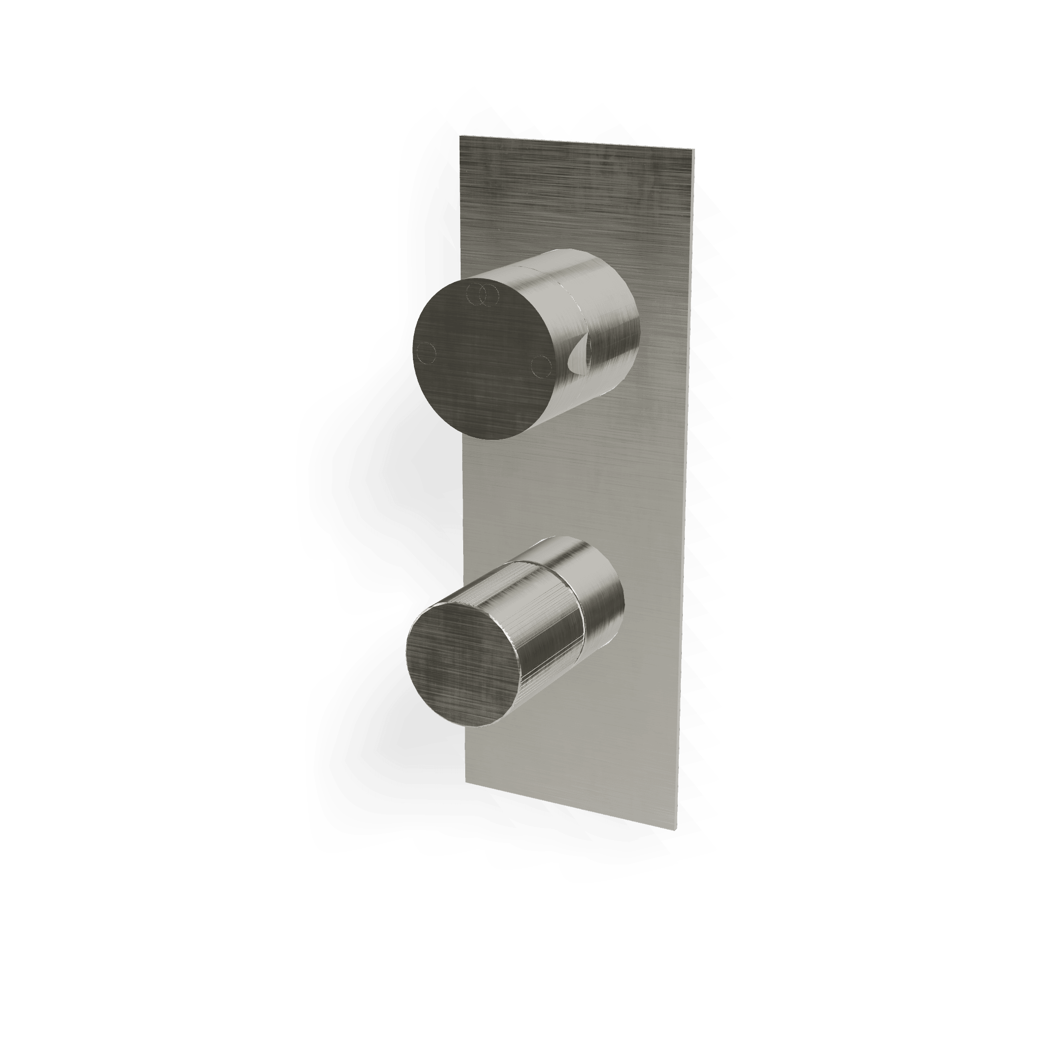 Внешняя часть смесителя для душа на 2 потребителя 28mm