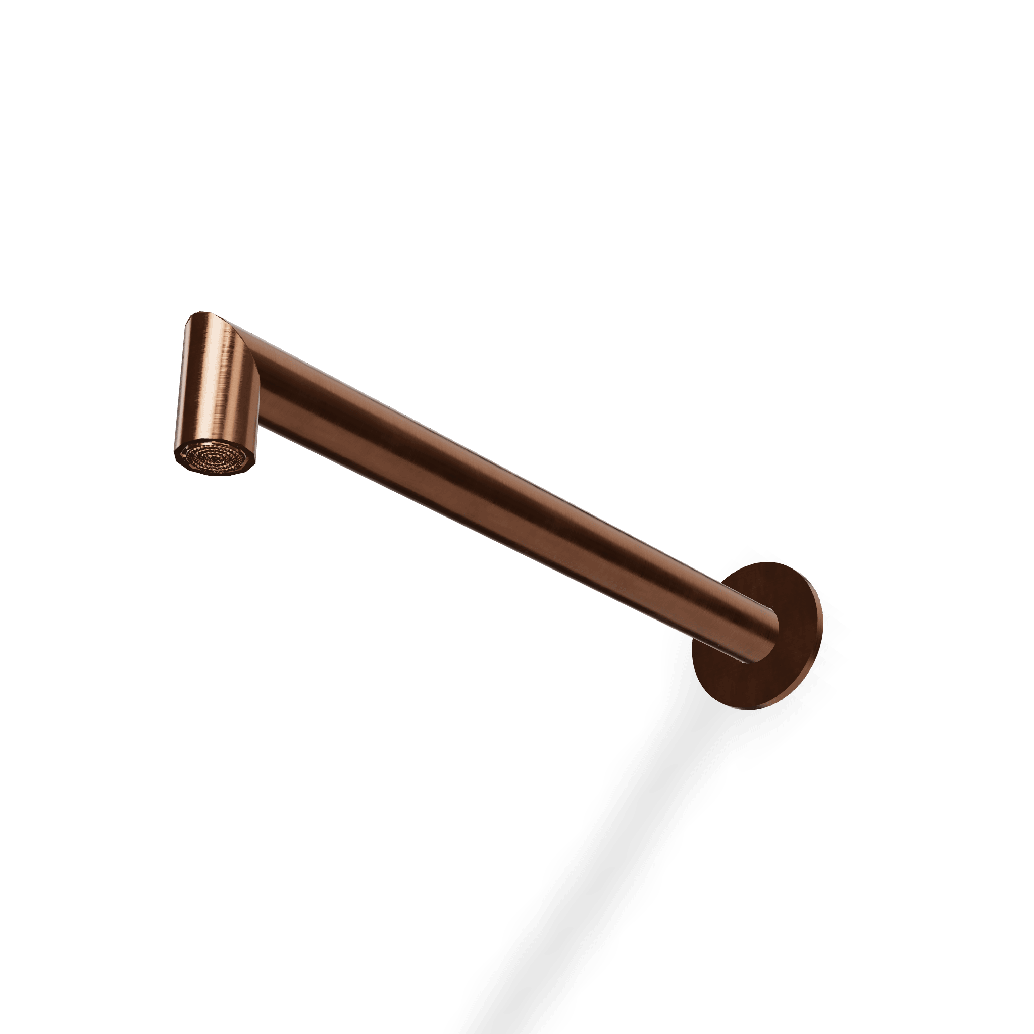 Верхний душ из стены с аэратором 28mm