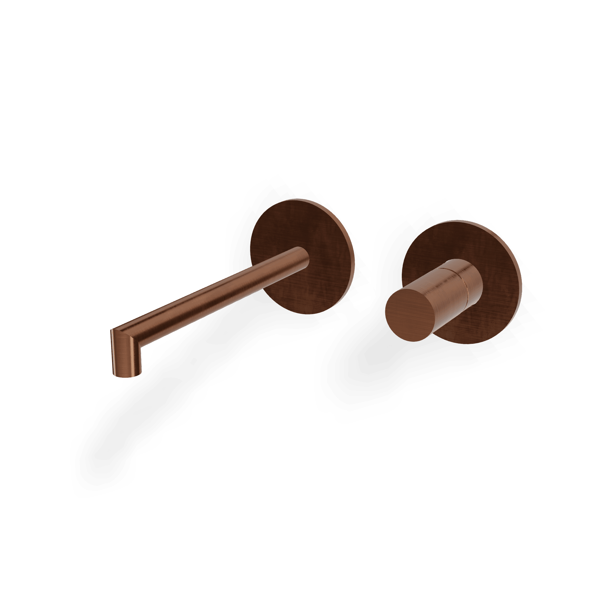 Внешняя часть смесителя для раковины из стены 180 мм 28mm