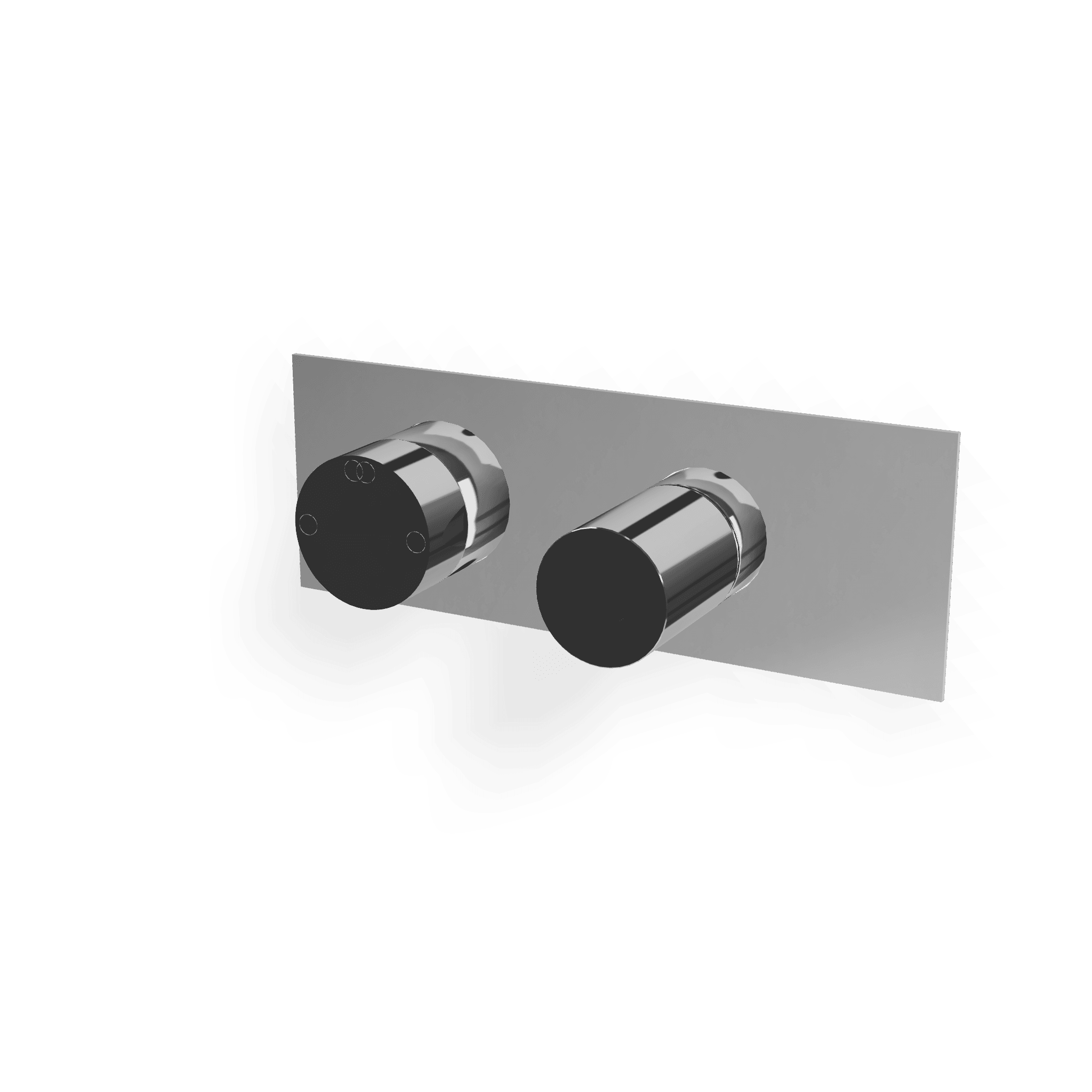 Внешняя часть смесителя для душа на 2 потребителя T30
