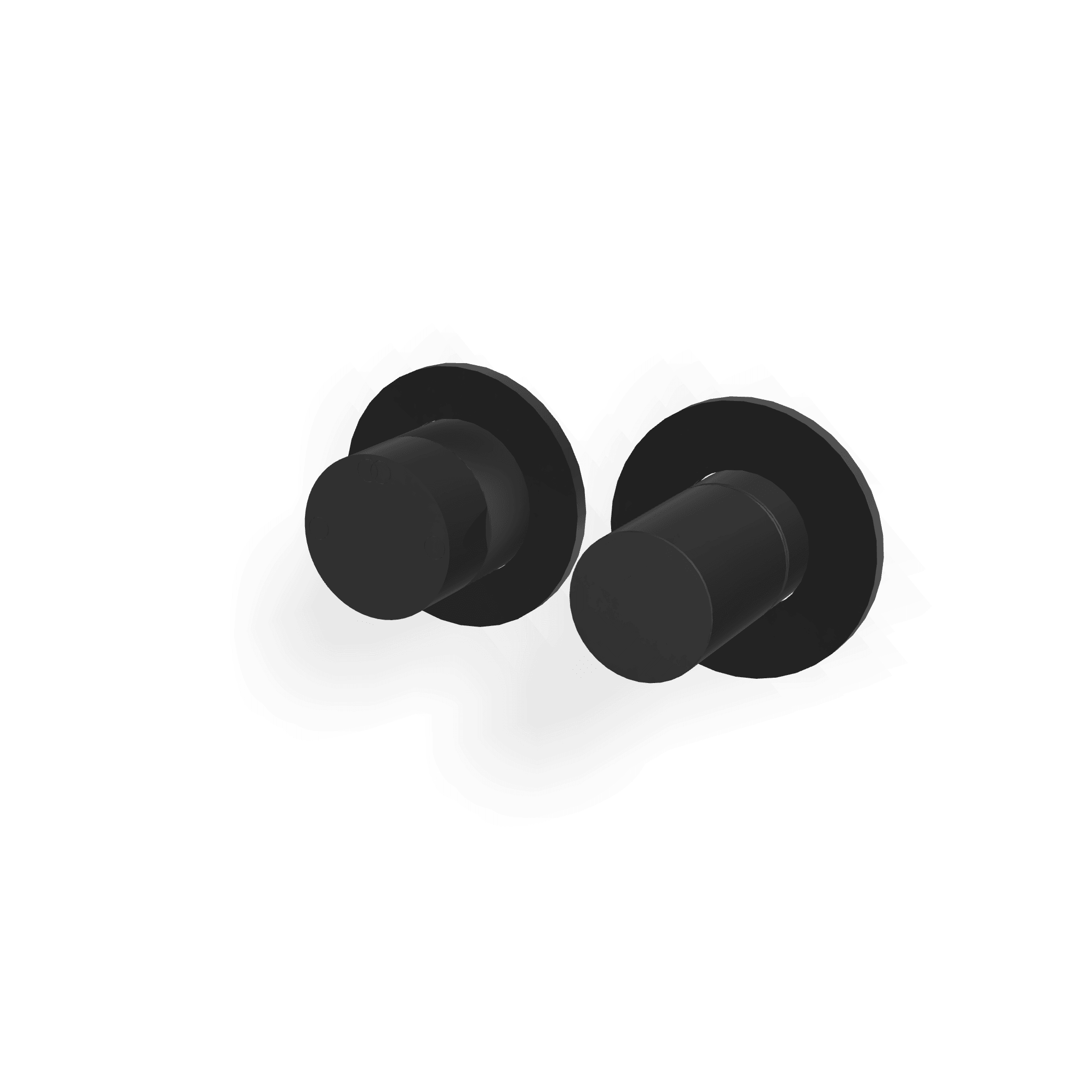 Внешняя часть смесителя для душа на 2 потребителя T30