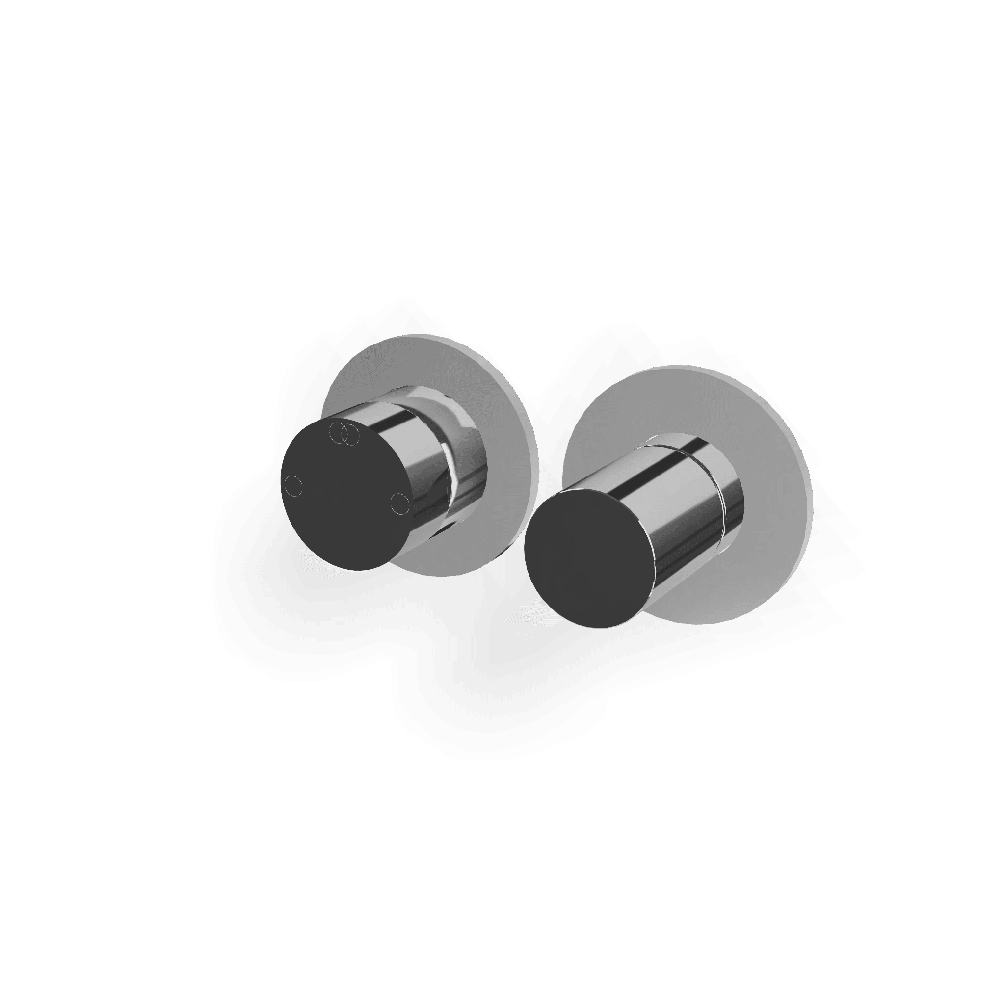 Внешняя часть смесителя для душа на 2 потребителя T30