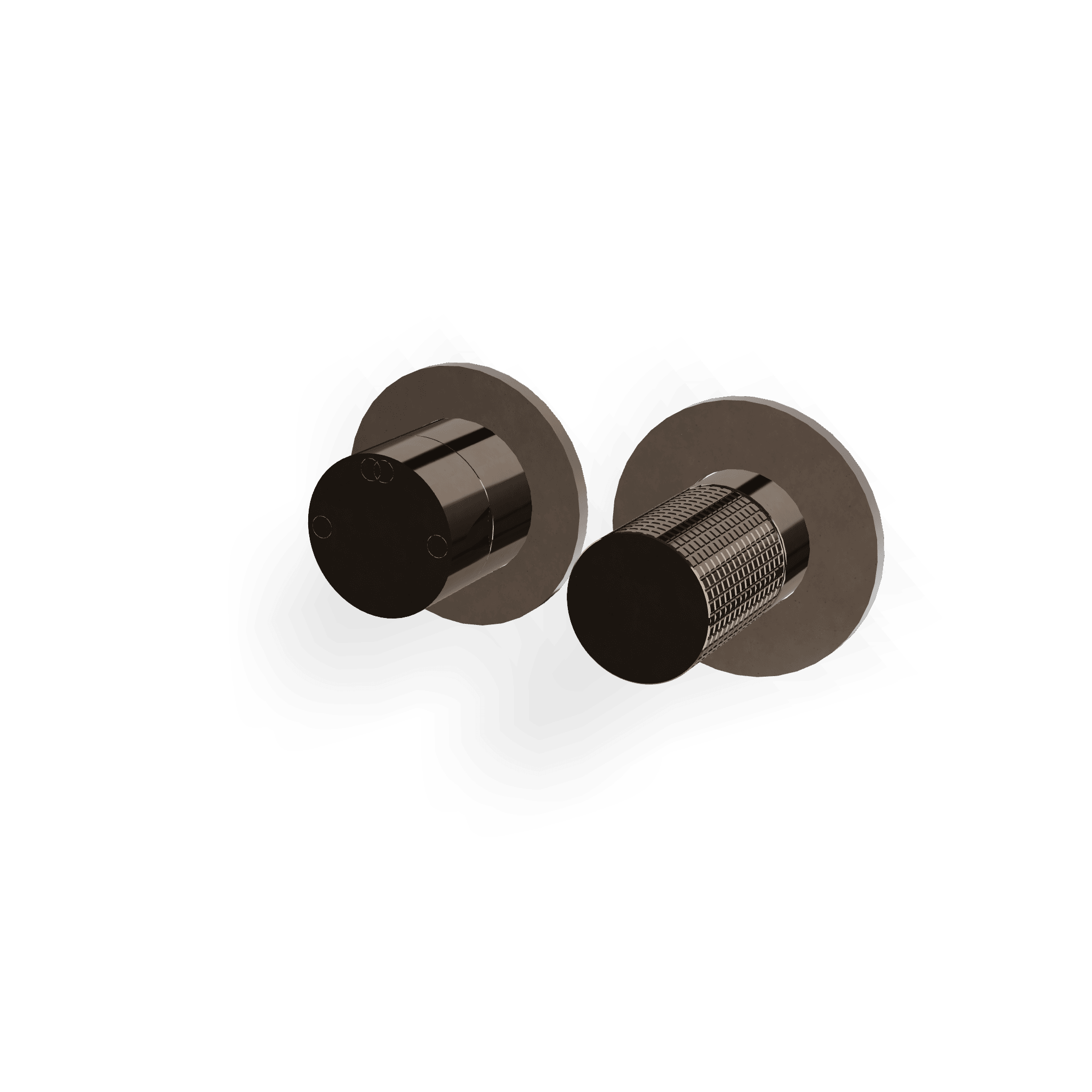 Внешняя часть смесителя для душа на 2 потребителя T30