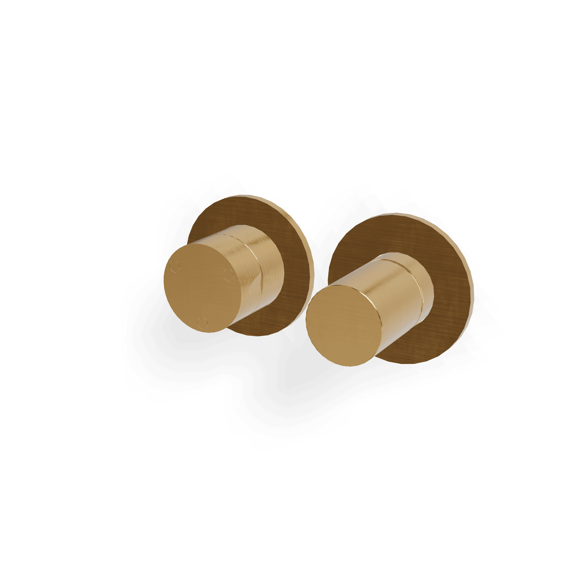 Внешняя часть смесителя для душа на 3 потребителя T30