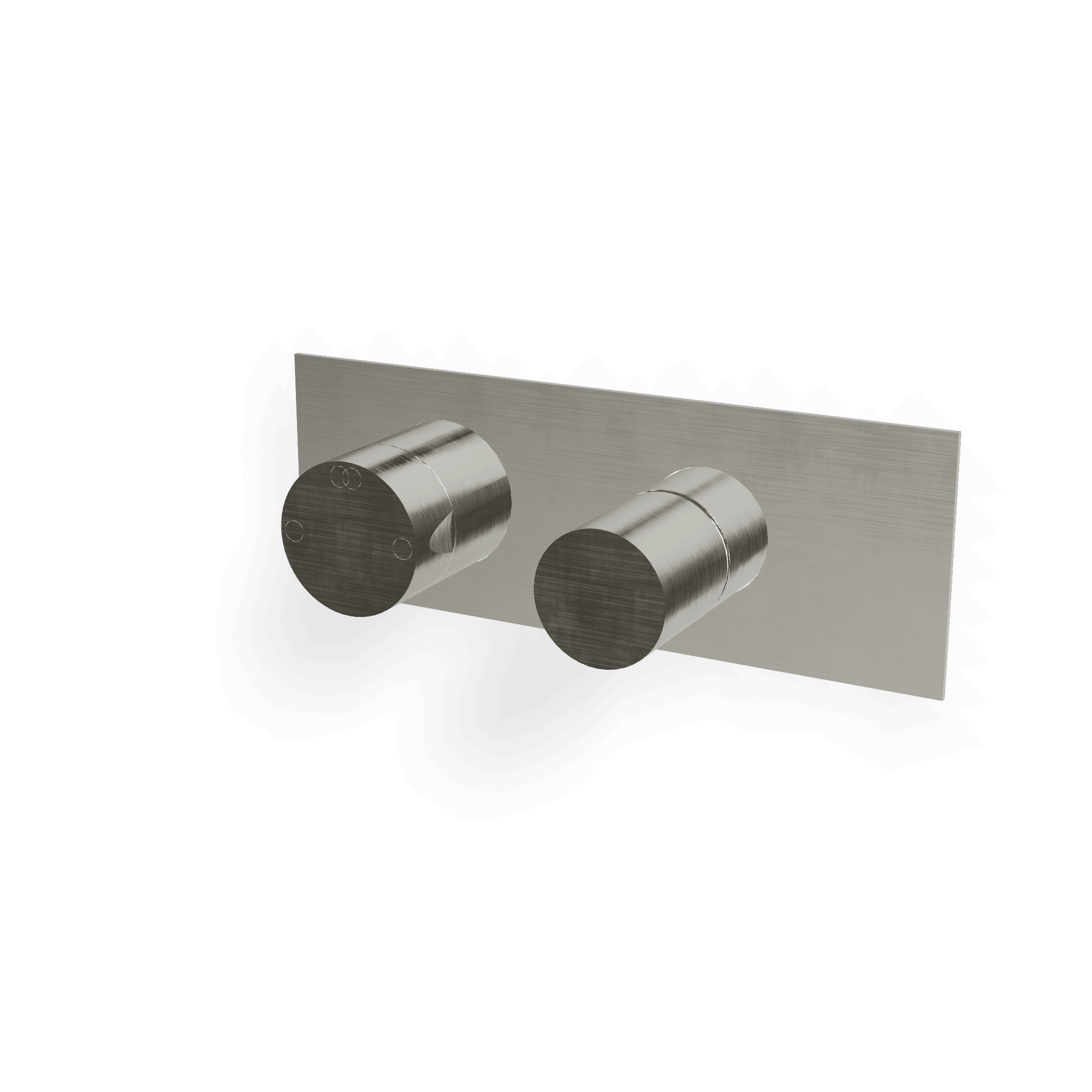 Внешняя часть смесителя для душа на 2 потребителя 28mm