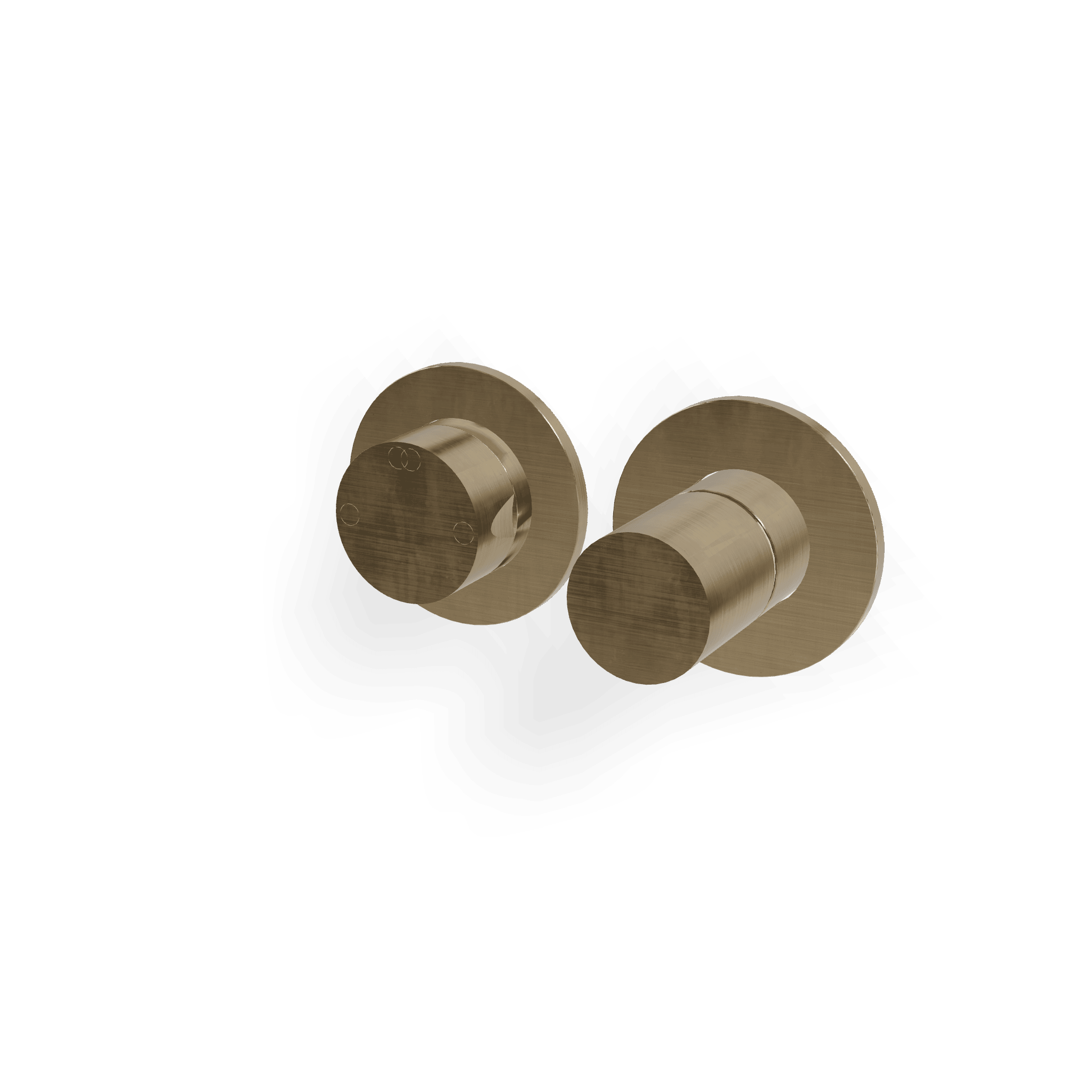 Внешняя часть смесителя для душа на 2 потребителя 28mm