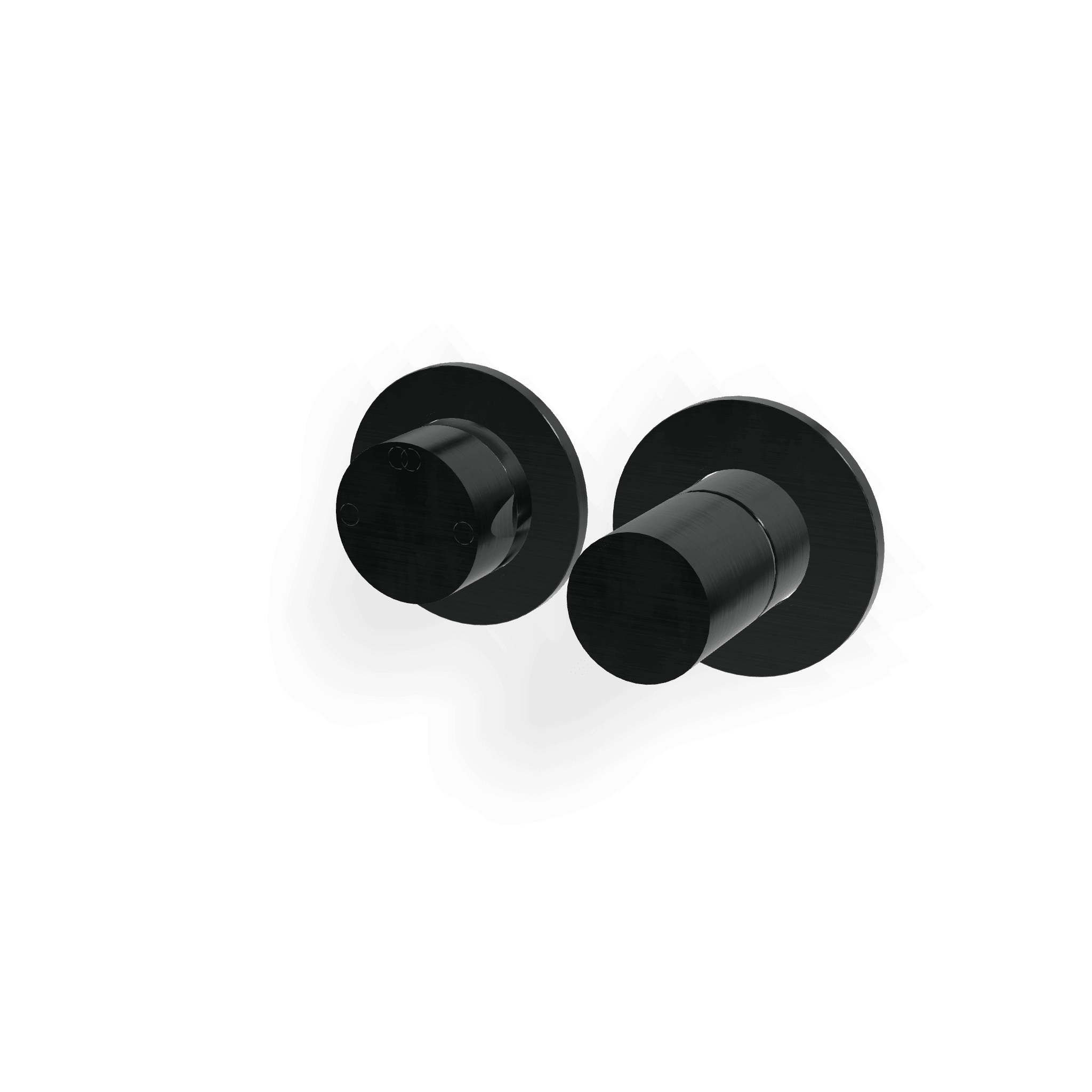 Внешняя часть смесителя для душа на 2 потребителя 28mm