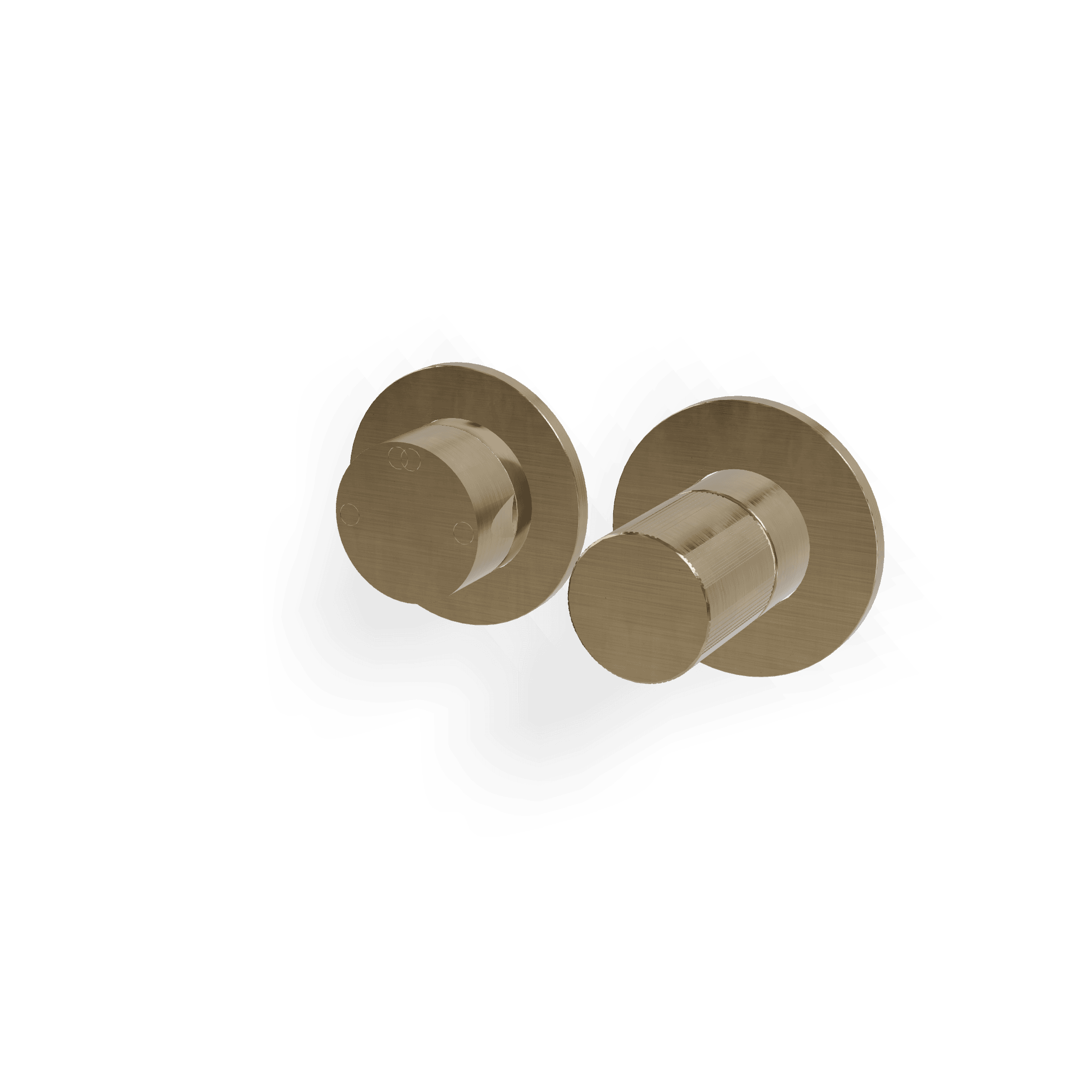 Внешняя часть смесителя для душа на 2 потребителя 28mm