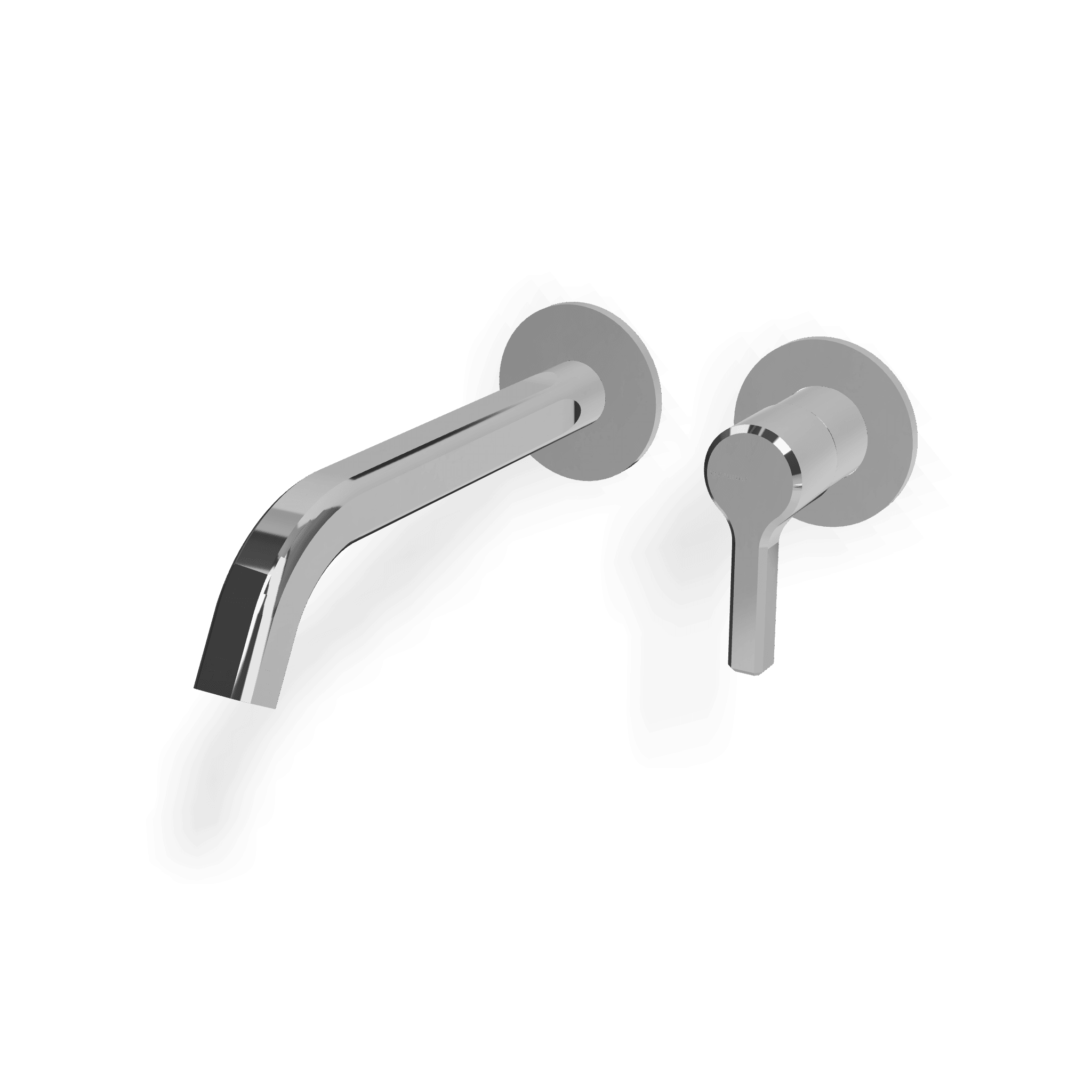 Внешняя часть смесителя для раковины из стены 230 мм Aurelia