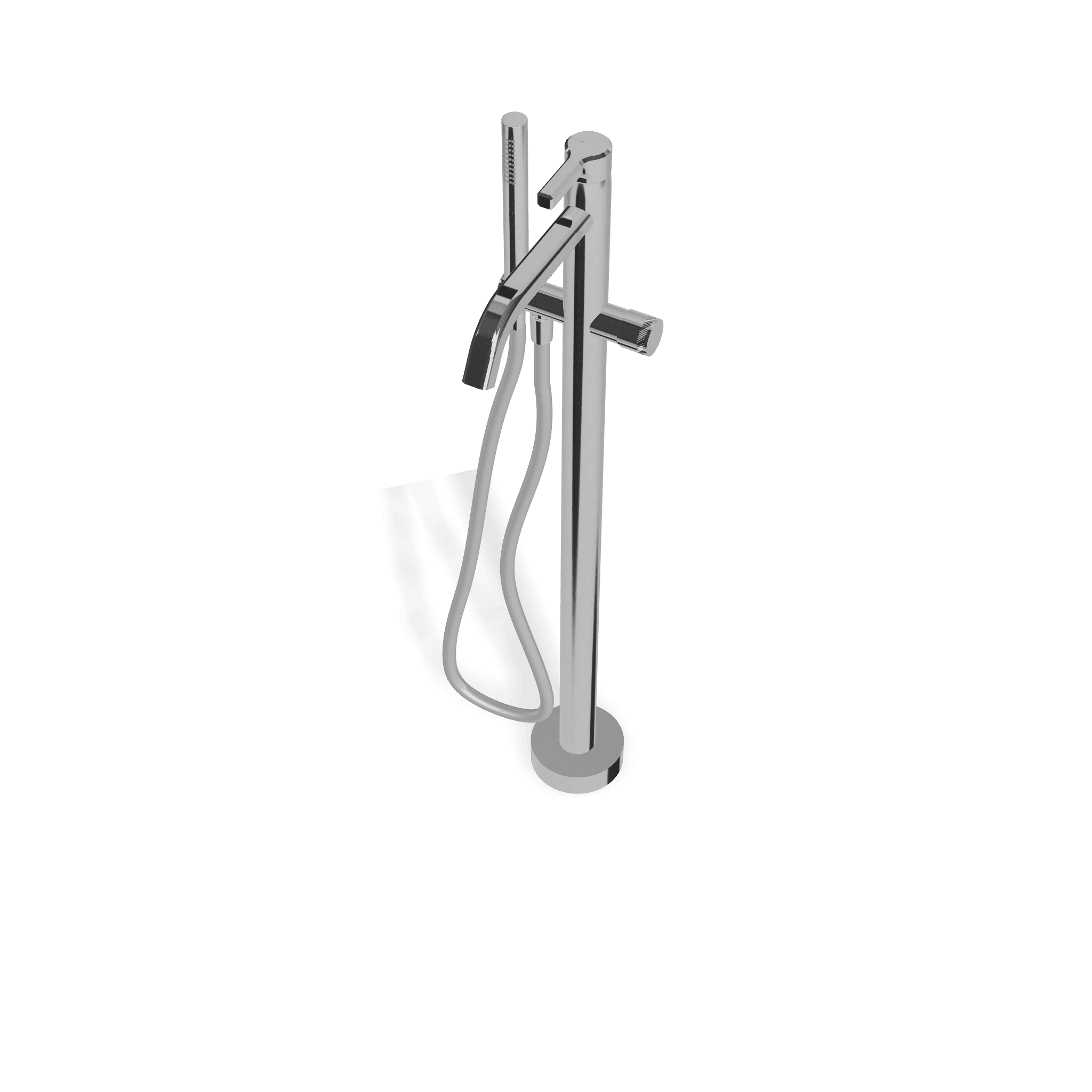 Внешняя часть напольного смесителя для ванны Aurelia