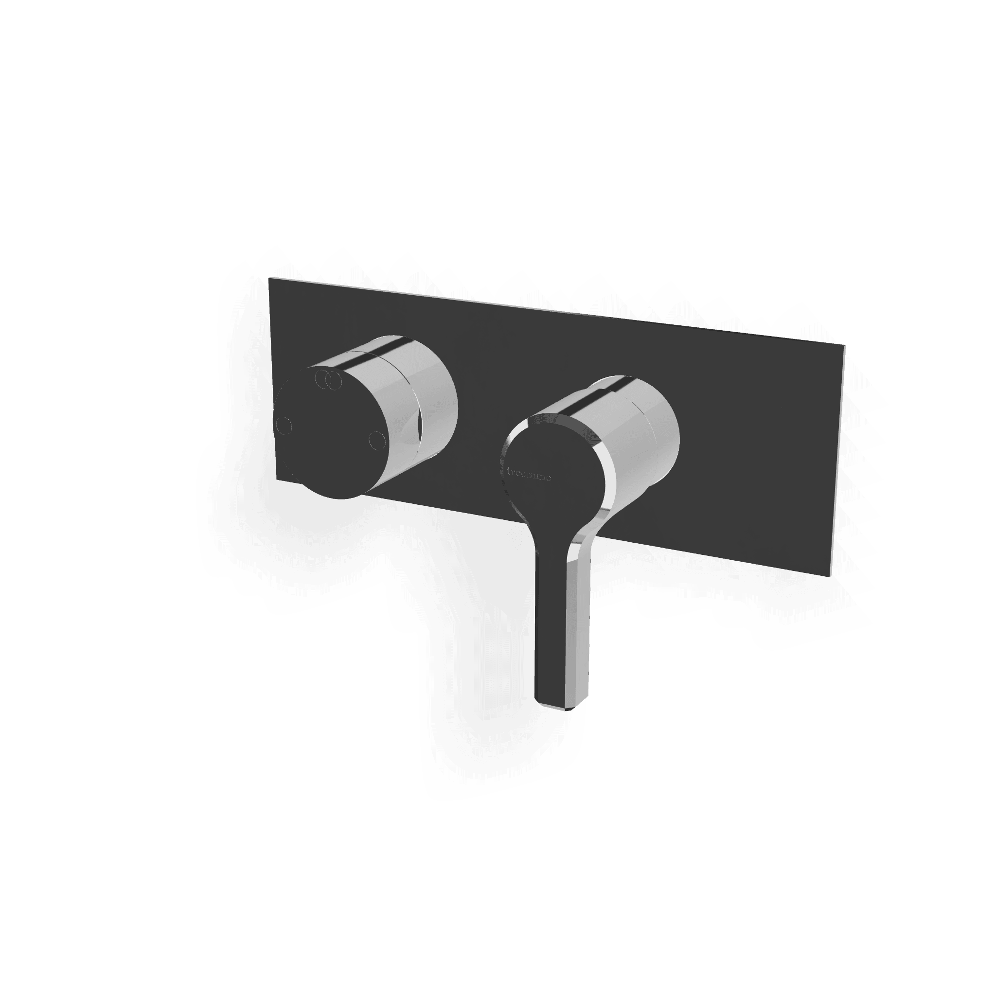 Внешняя часть смесителя для душа на 2 потребителя Aurelia