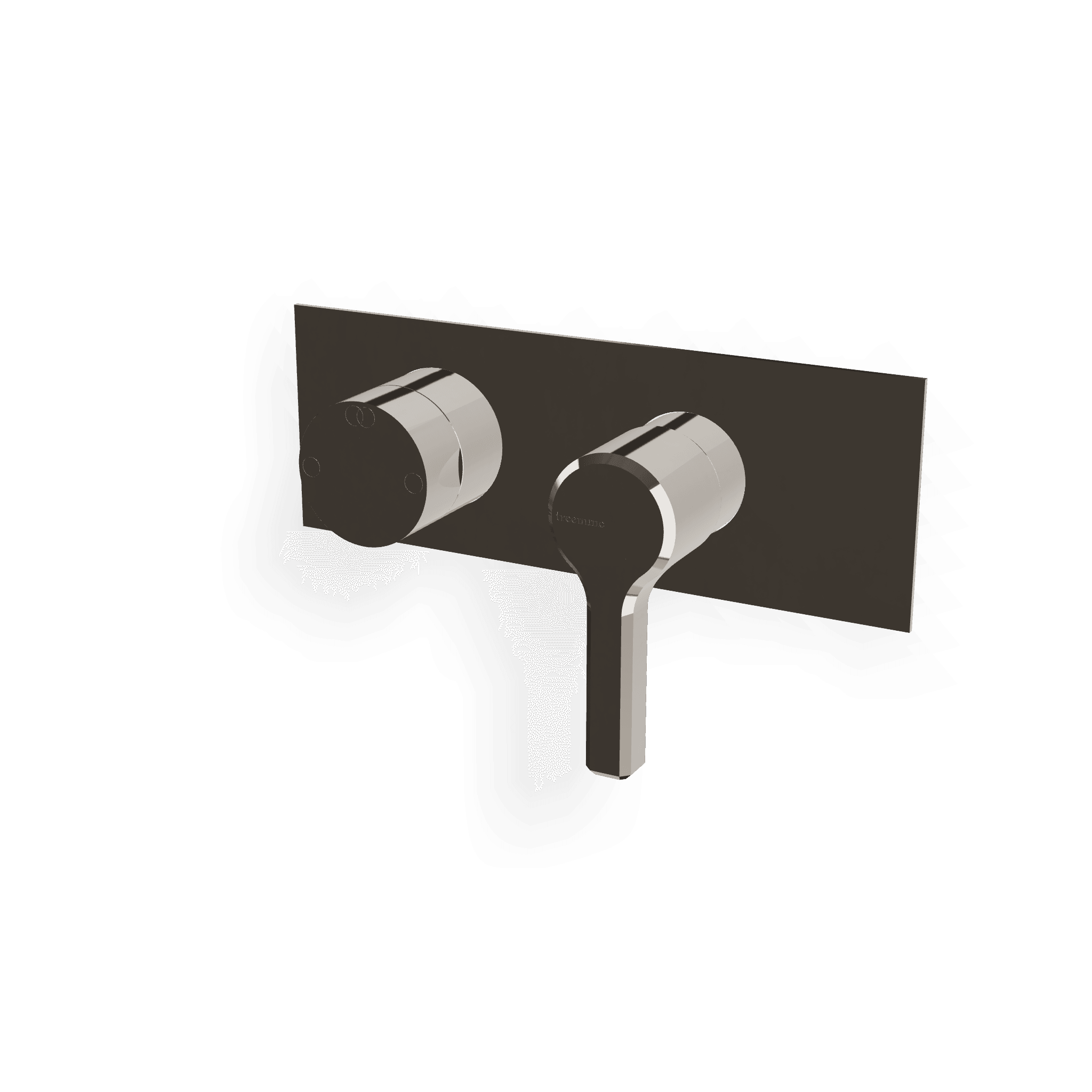 Внешняя часть смесителя для душа на 2 потребителя Aurelia