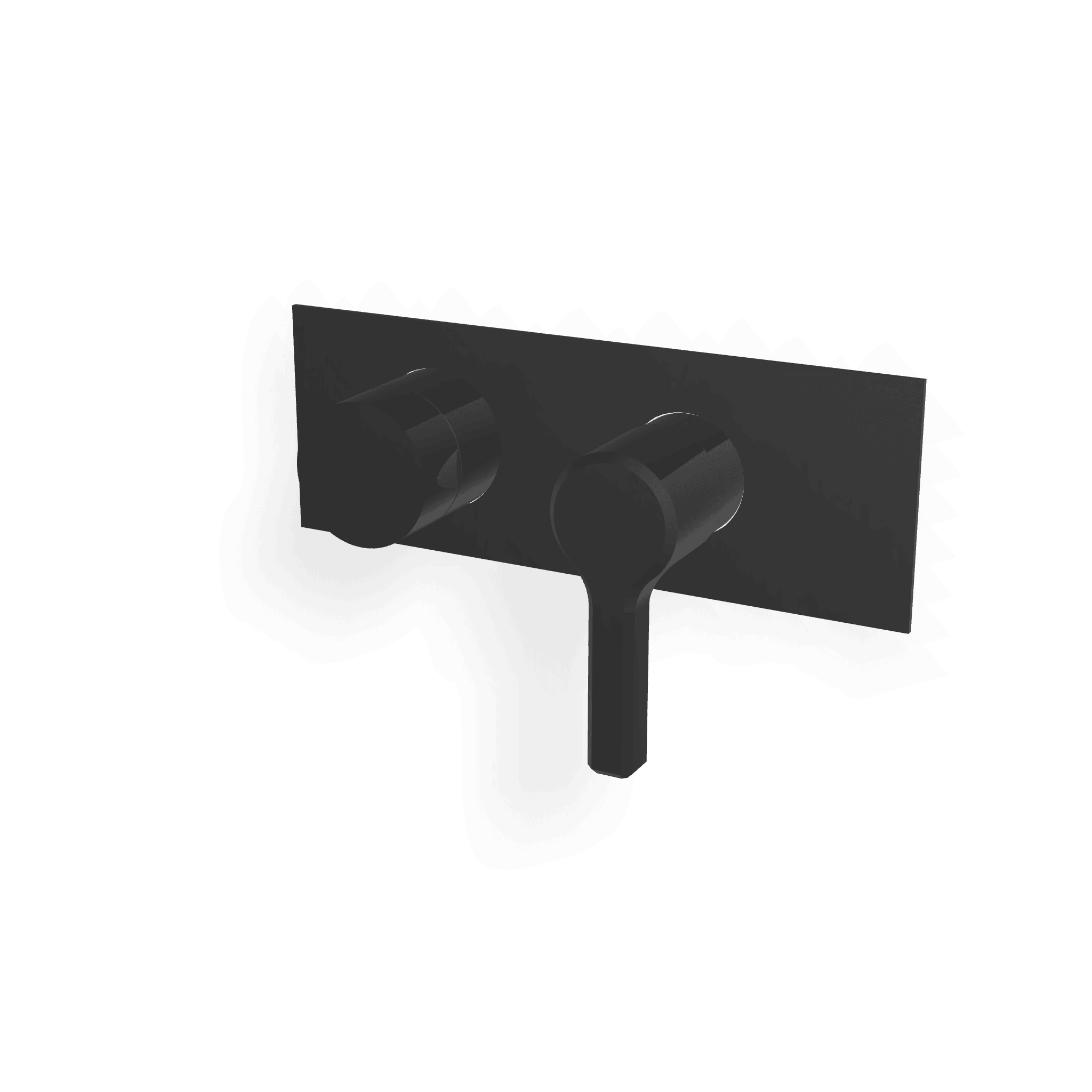 Внешняя часть смесителя для душа на 3 потребителя (горизонтальная версия) Aurelia