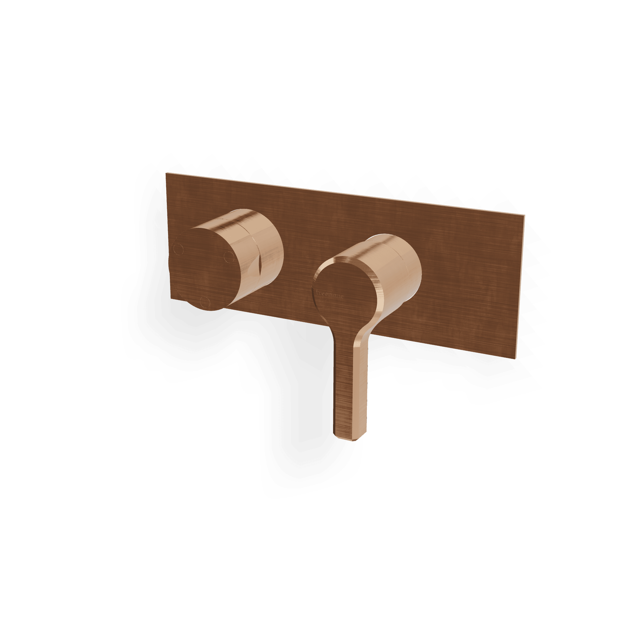 Внешняя часть смесителя для душа на 3 потребителя (горизонтальная версия) Aurelia