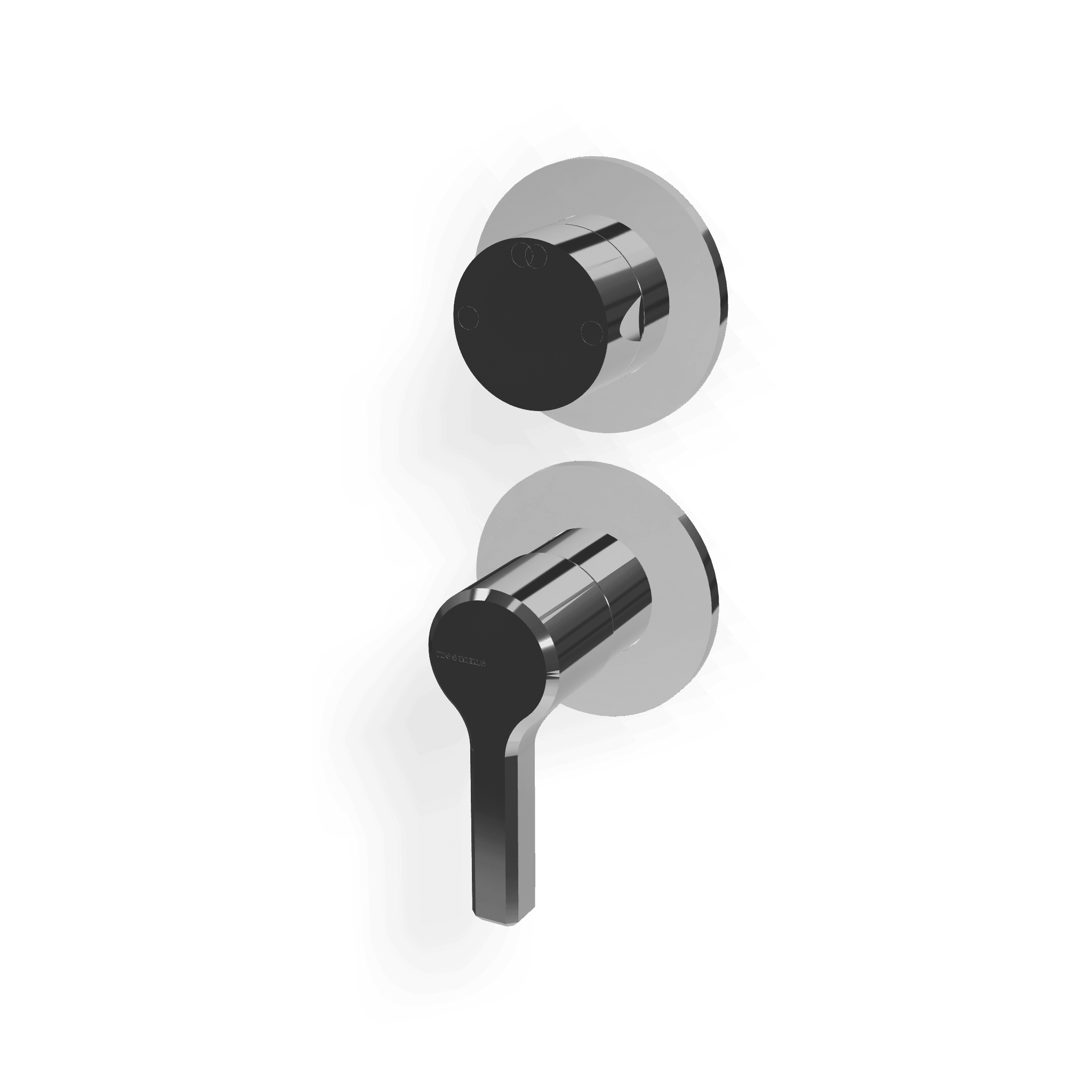 Внешняя часть смесителя для душа на 2 потребителя Aurelia