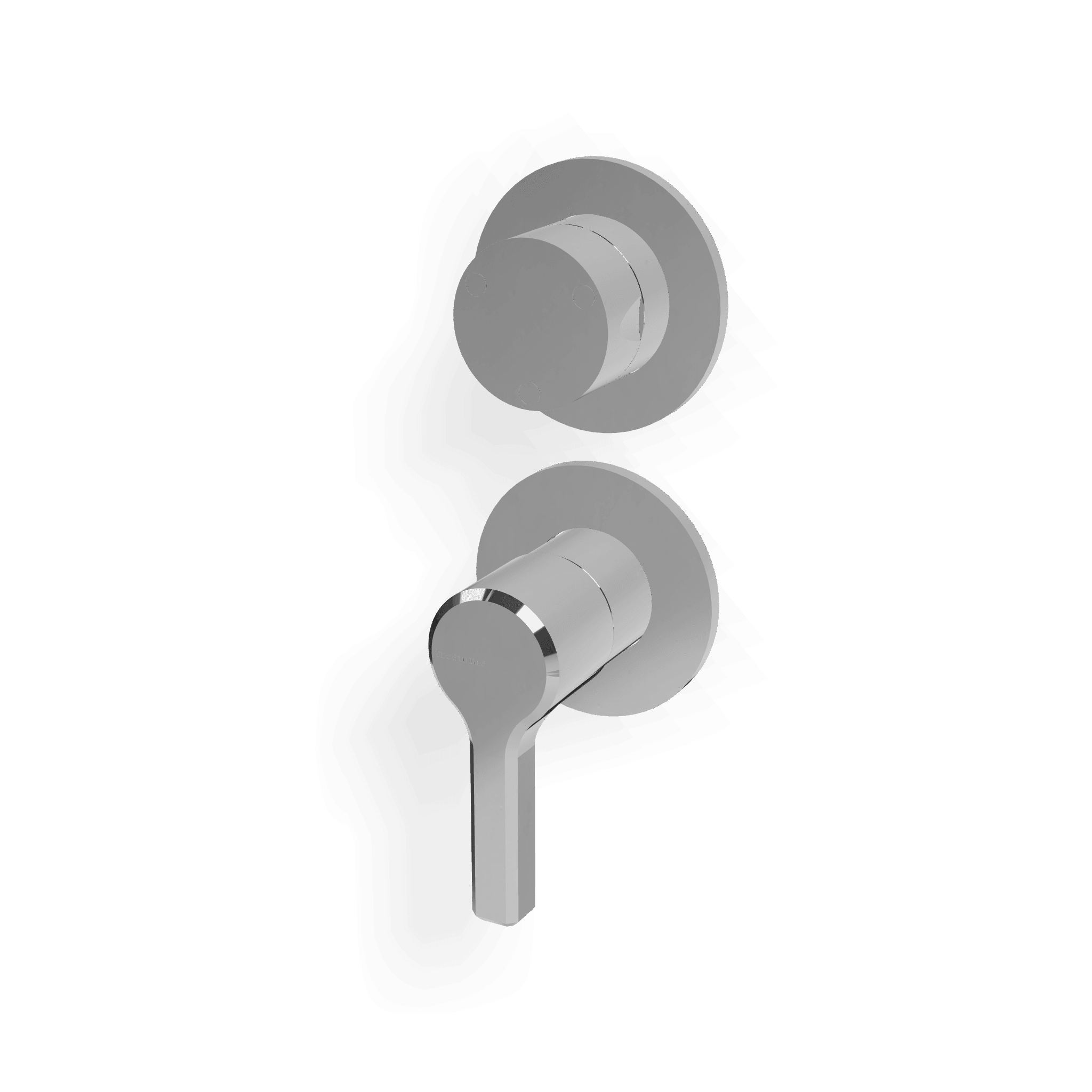 Внешняя часть смесителя для душа на 3 потребителя Aurelia