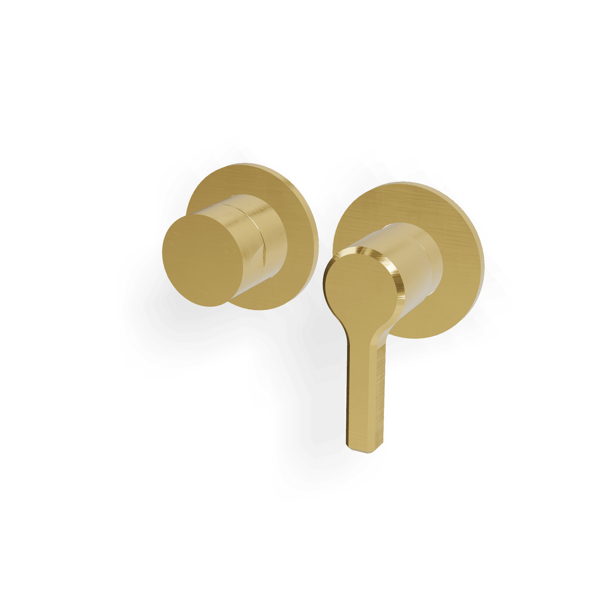 Внешняя часть смесителя для душа на 3 потребителя (горизонтальная версия) Aurelia