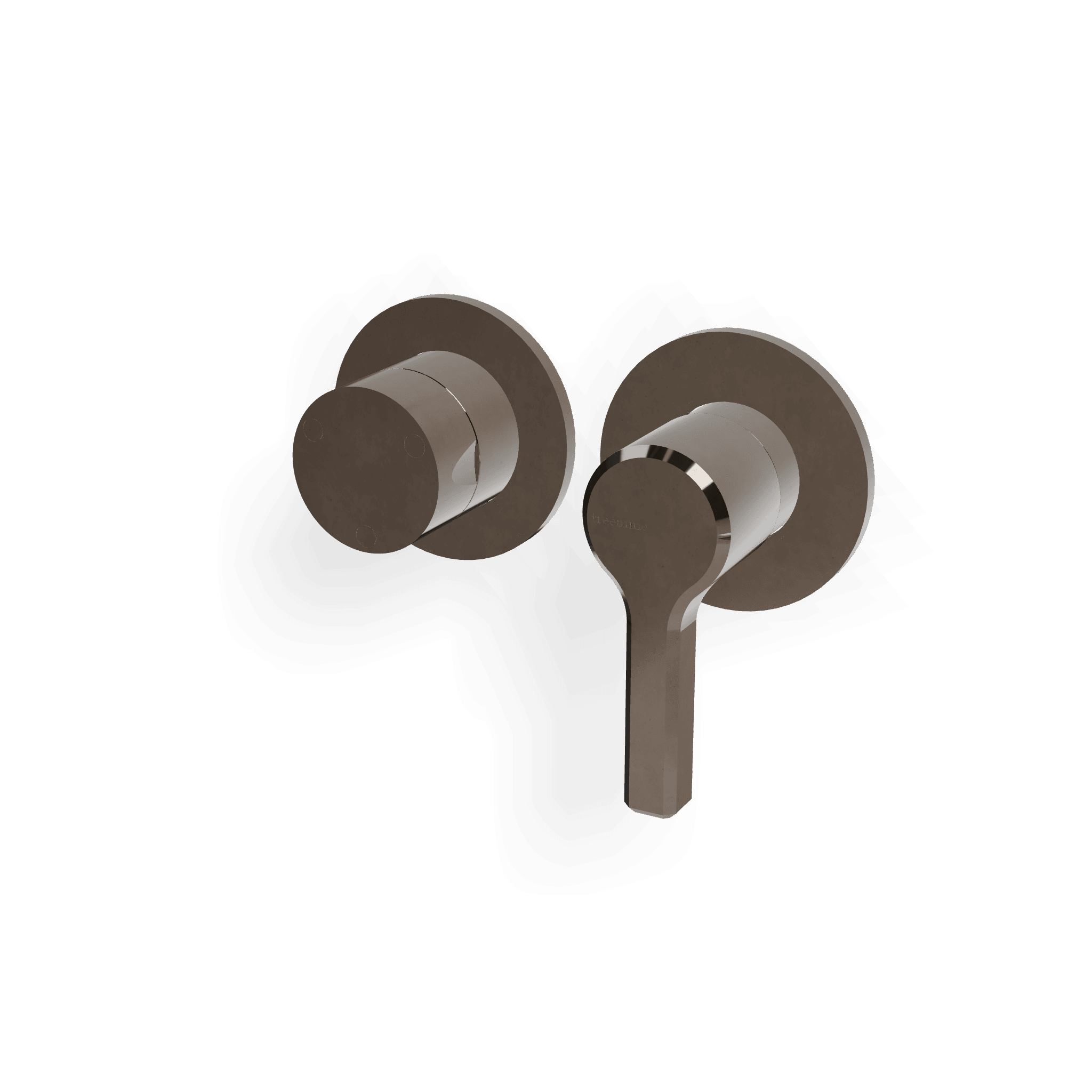 Внешняя часть смесителя для душа на 3 потребителя (горизонтальная версия) Aurelia