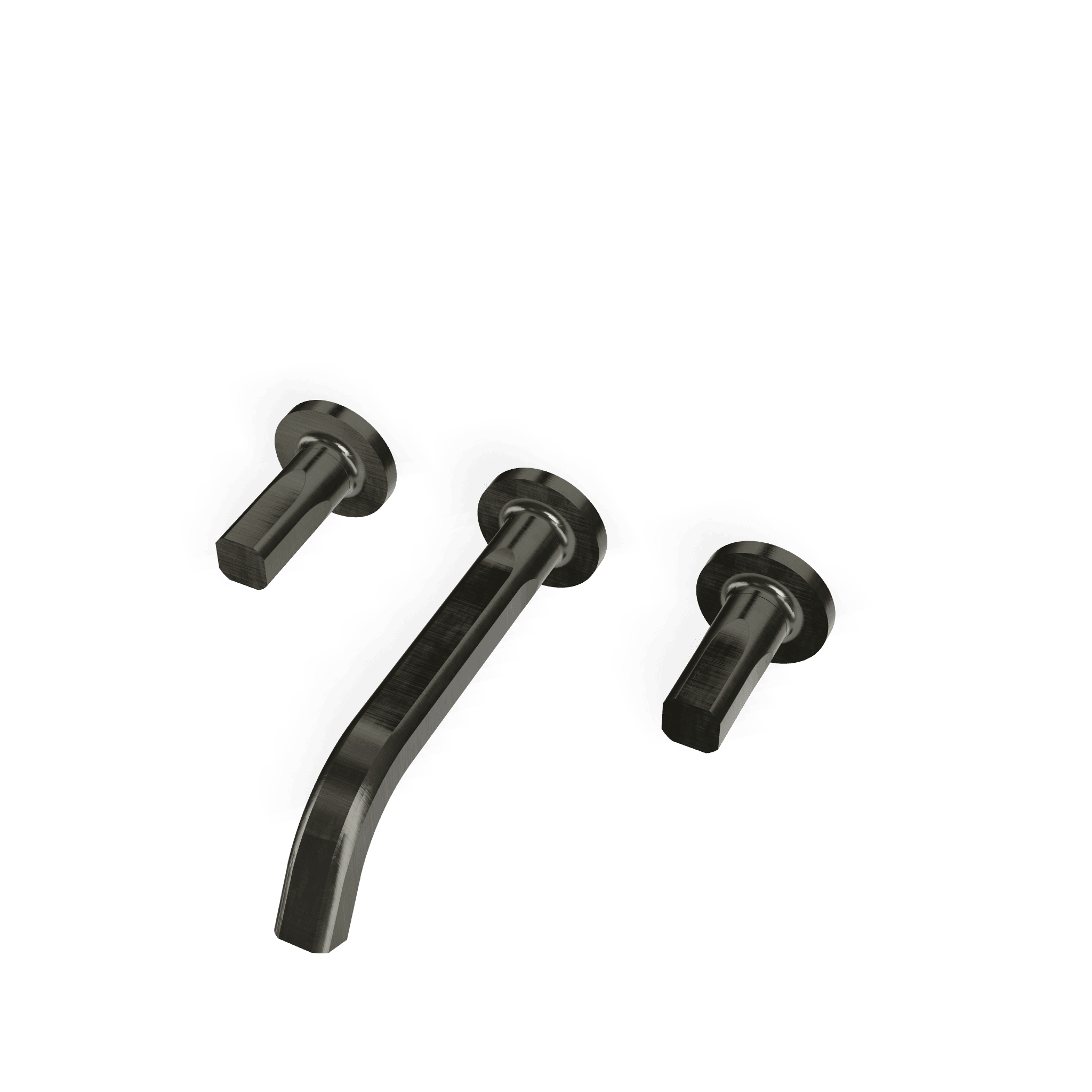 Внешняя часть смесителя для раковины на 3 отверстия из стены 200 мм Appia