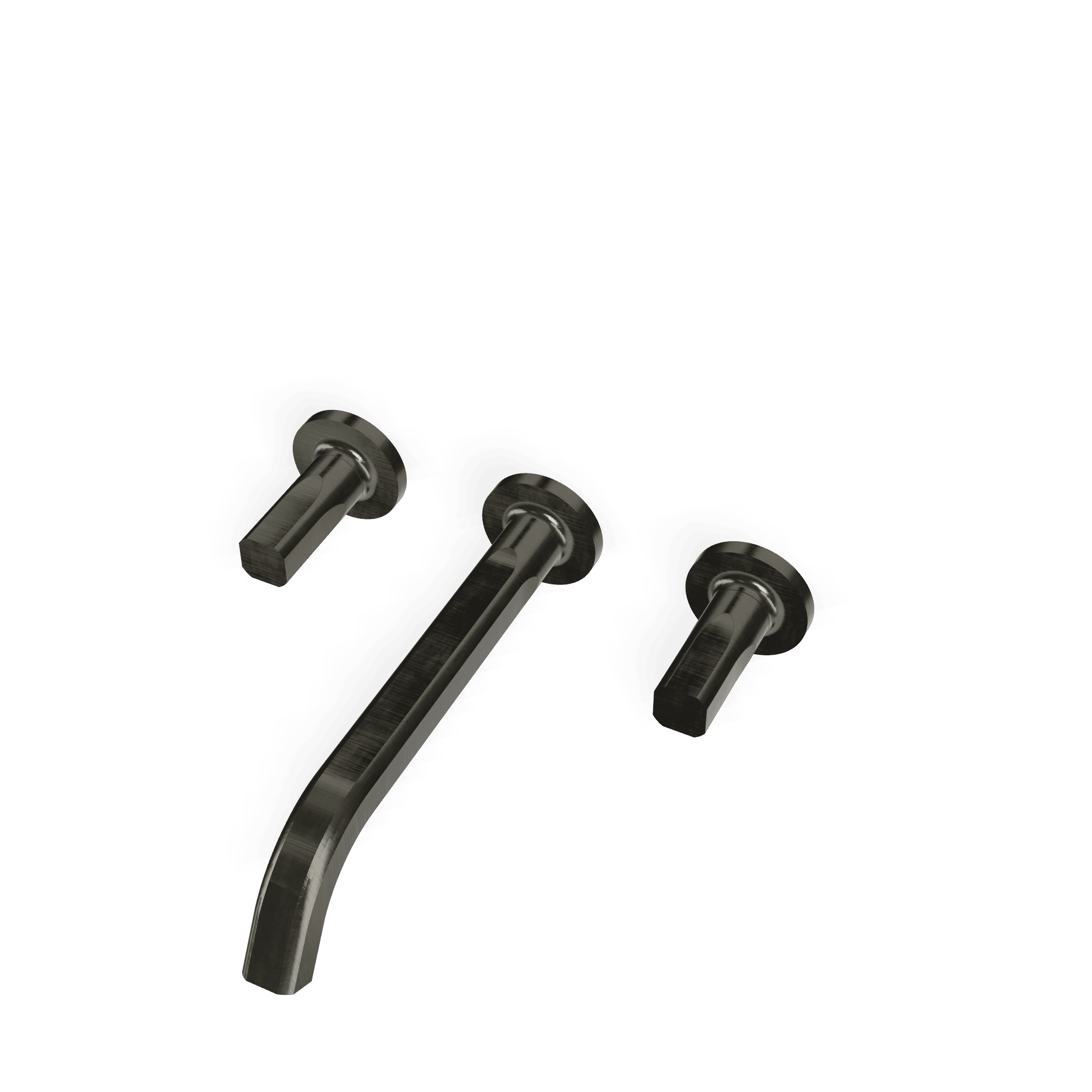 Внешняя часть смесителя для раковины на 3 отверстия из стены 240 мм Appia