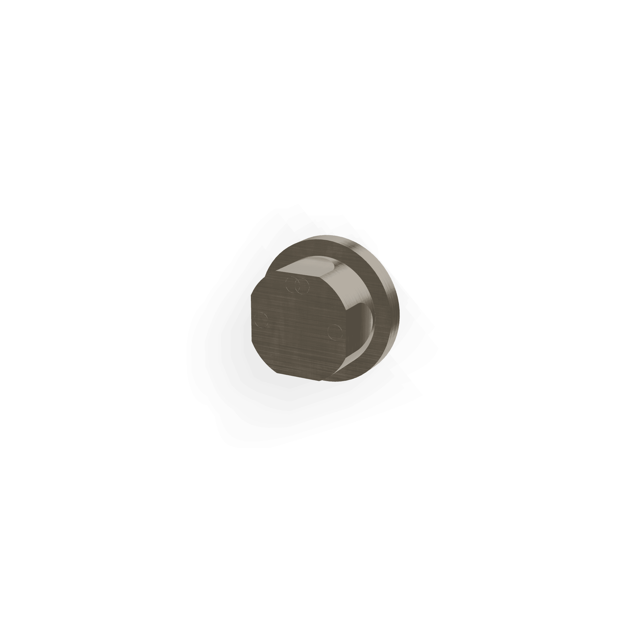 Внешняя часть девиатора на 2 потребителя без запорного вентиля Appia