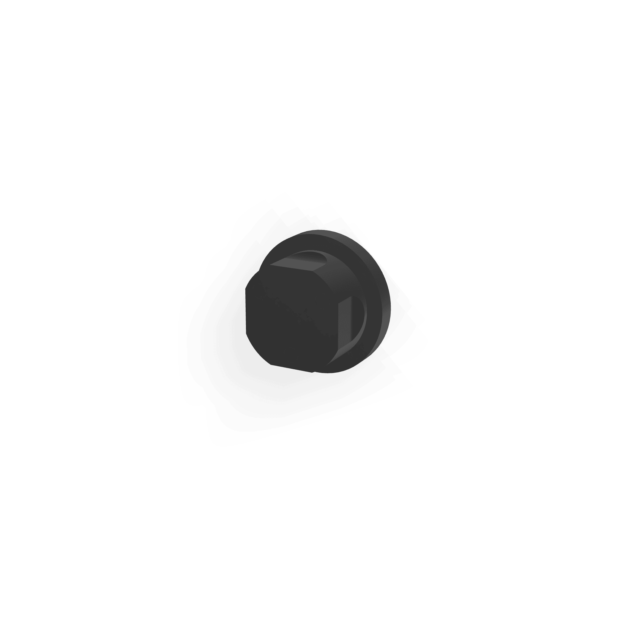 Внешняя часть девиатора на 3 потребителя без запорного вентиля Appia