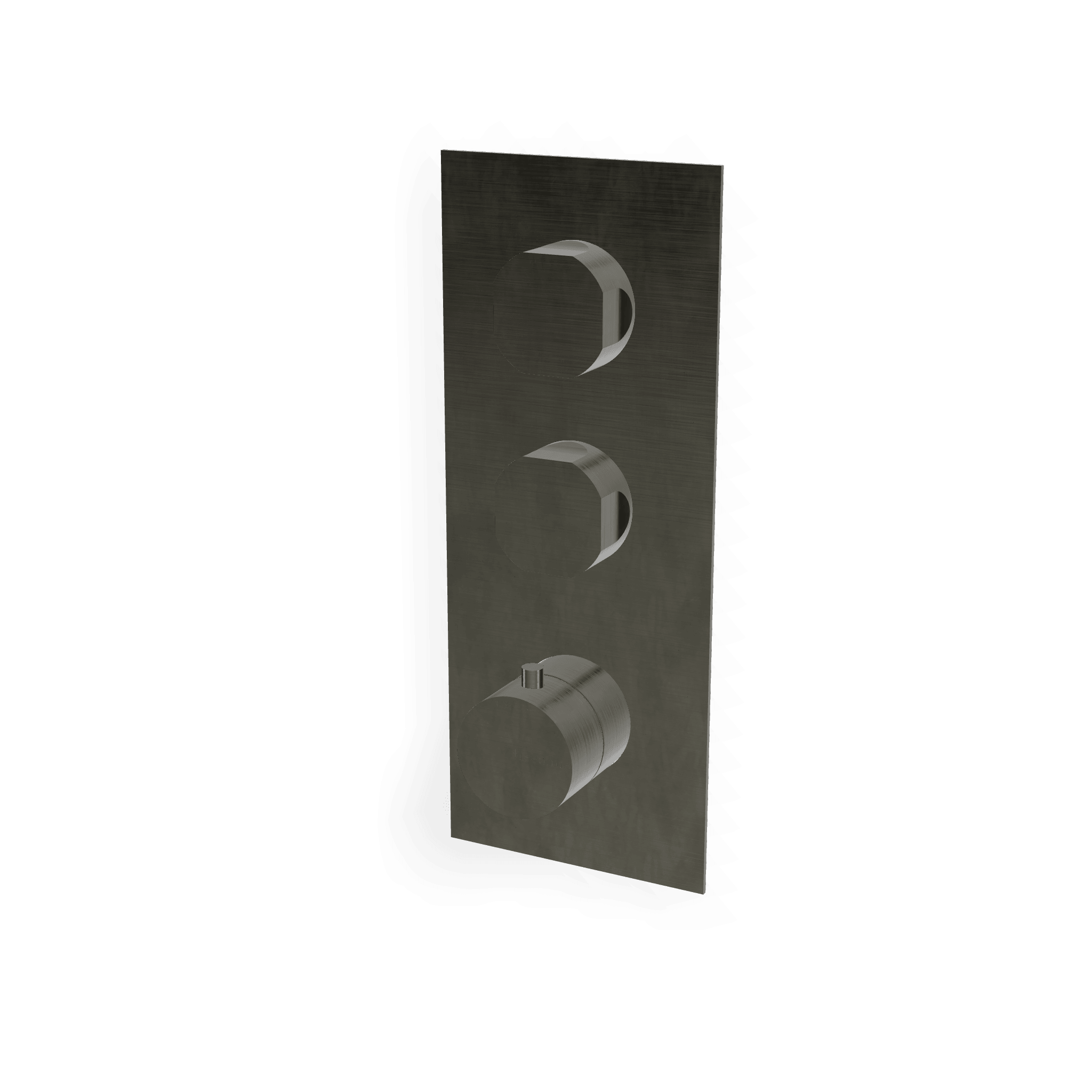 Внешняя часть термостатического смесителя для душа на 2 потребителя Appia