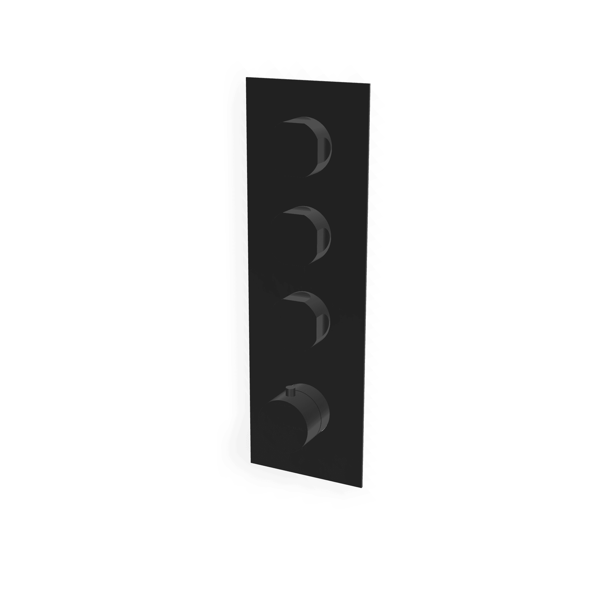 Внешняя часть термостатического смесителя для душа на 3 потребителя Appia