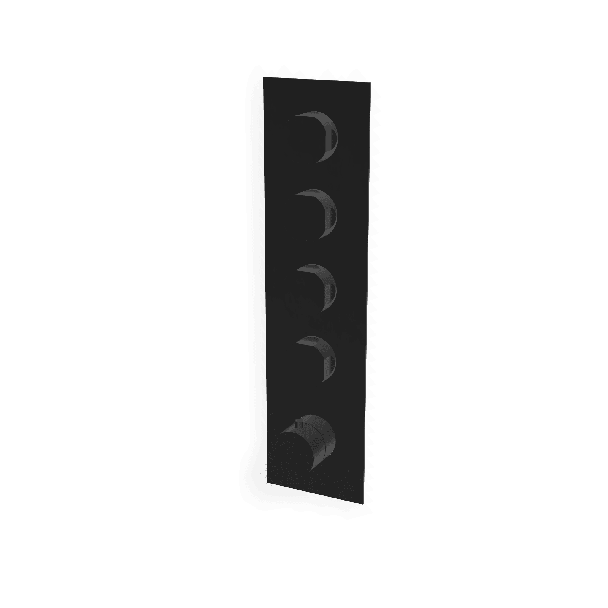 Внешняя часть термостатического смесителя для душа на 4 потребителя Appia