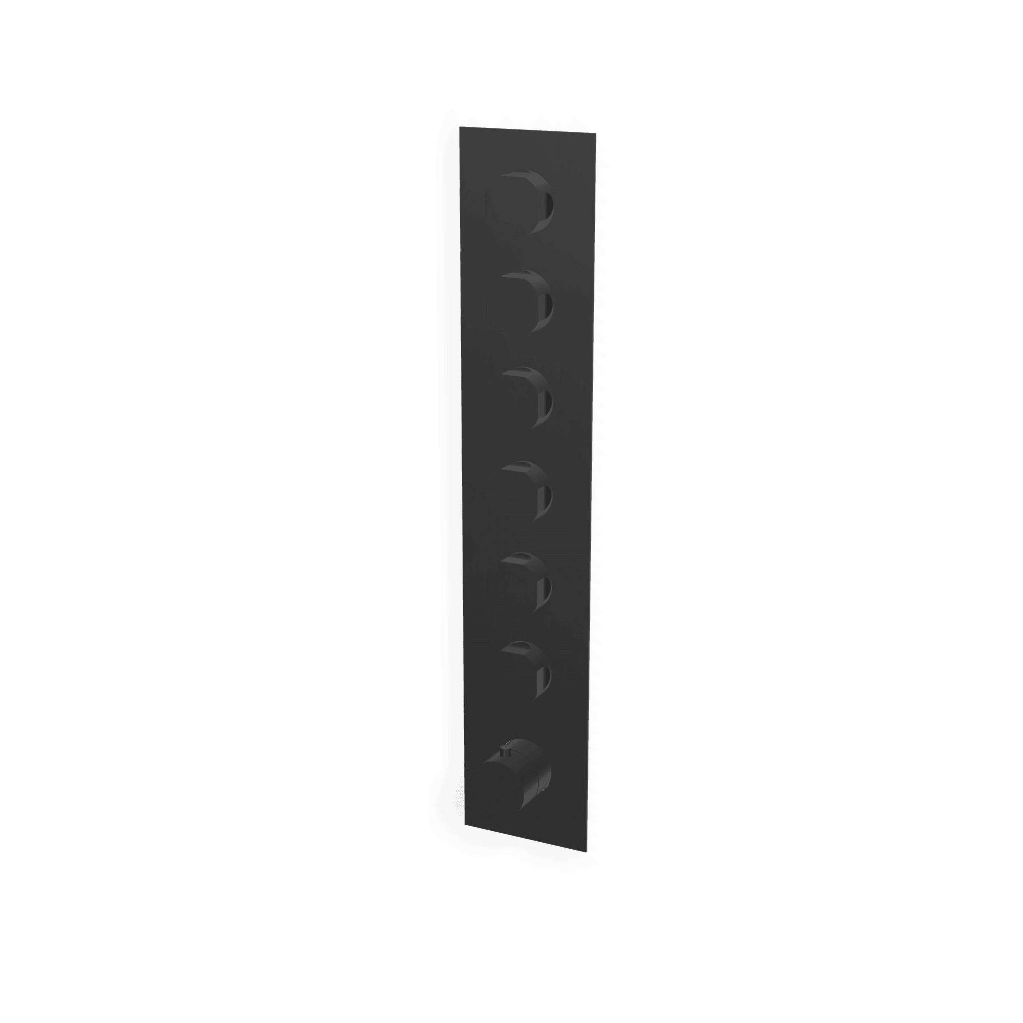 Внешняя часть термостатического смесителя для душа на 6 потребителей Appia