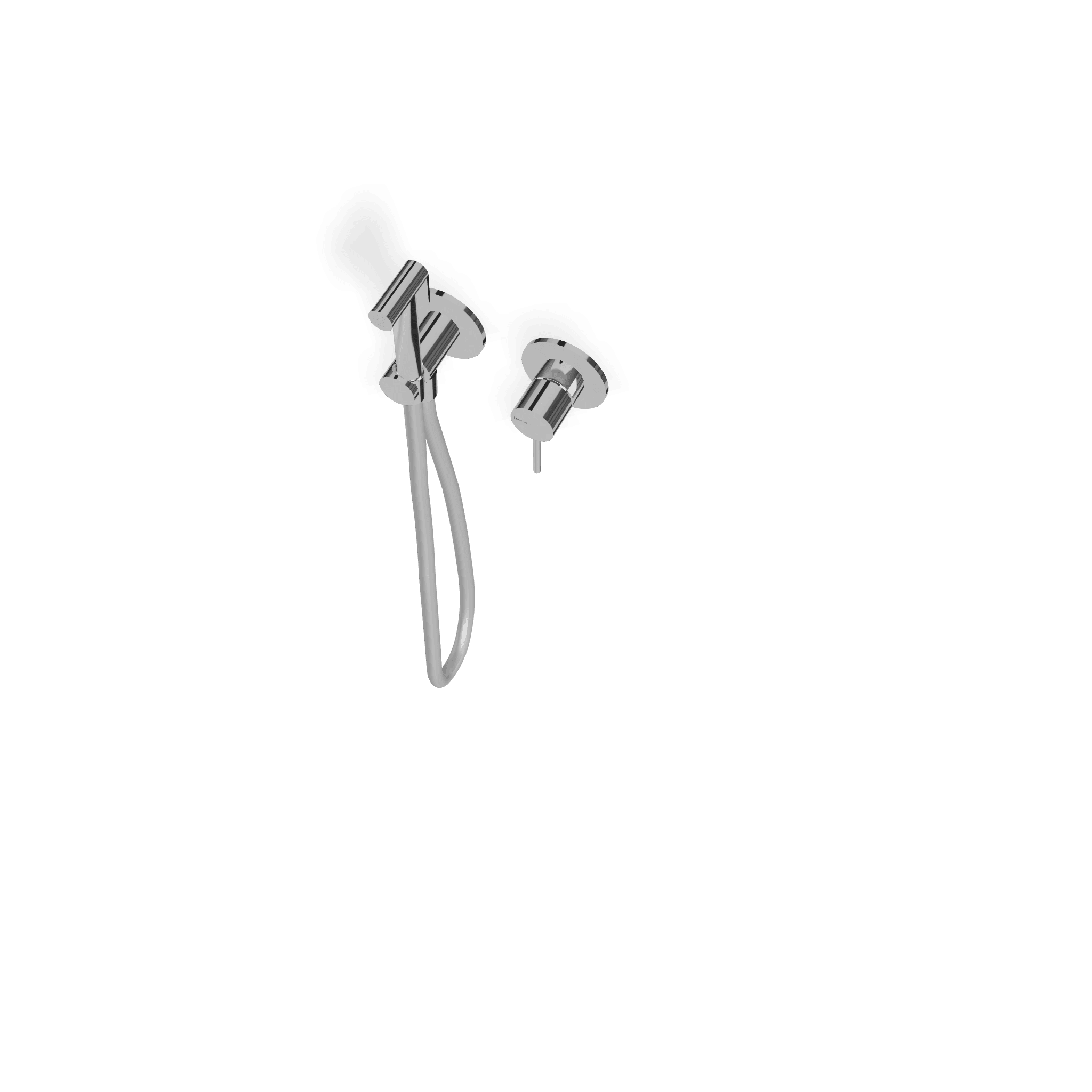 Внешняя часть смесителя с гигиеническим душем Up+