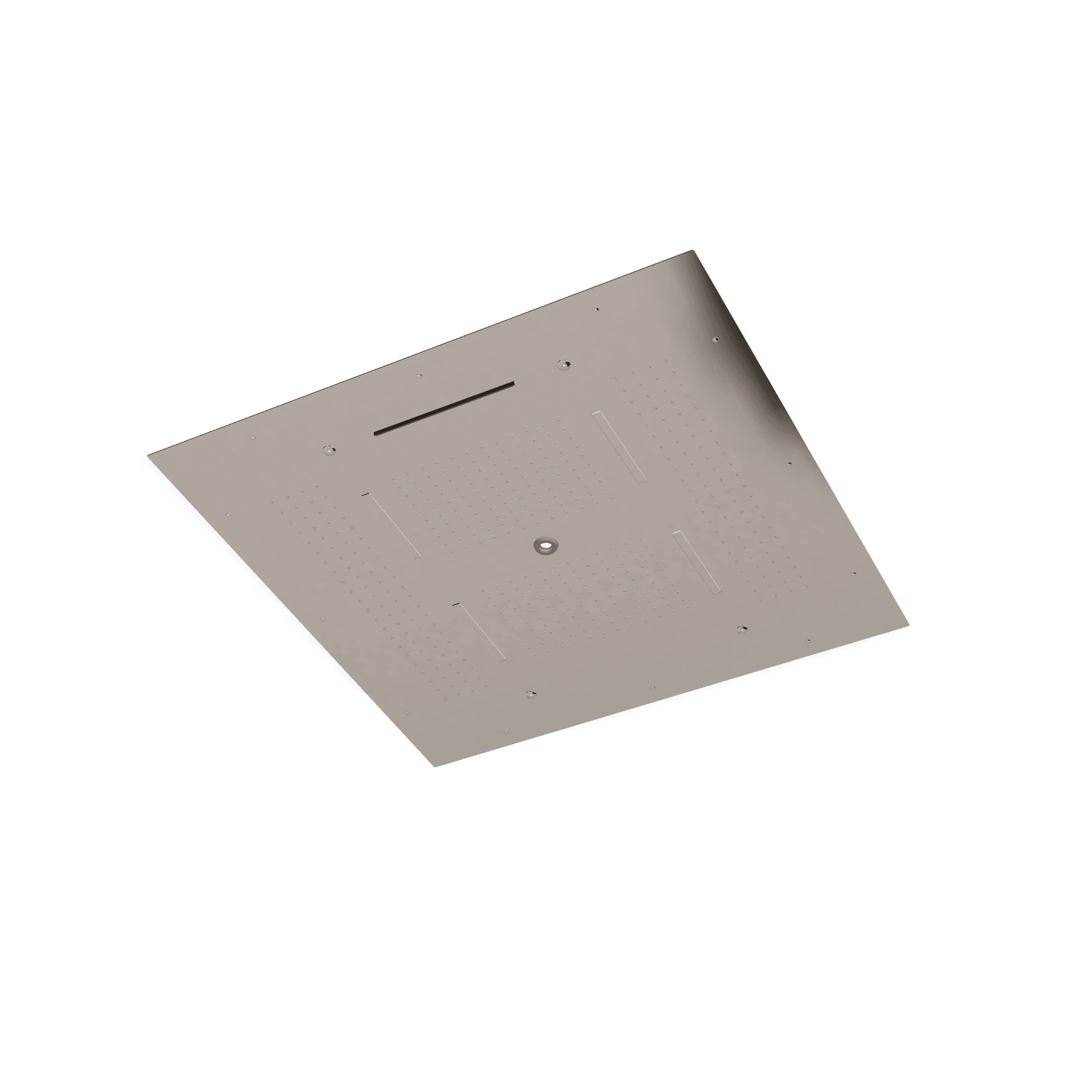 Верхний душ 950х950 мм встраиваемый с режимами 