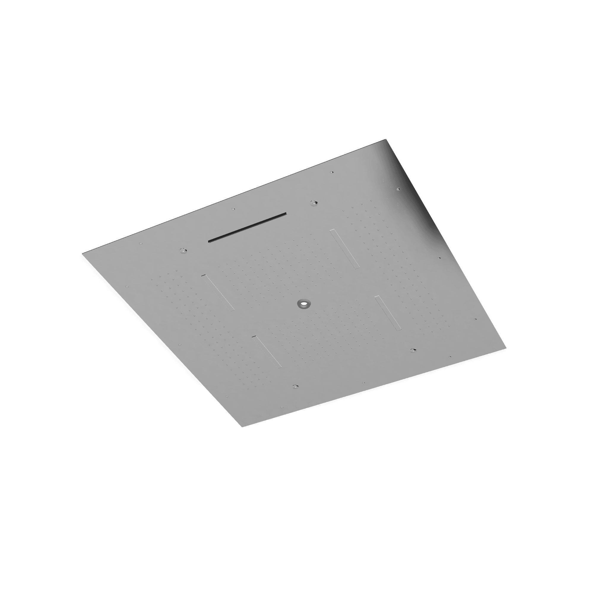 Верхний душ 950х950 мм встраиваемый с режимами 