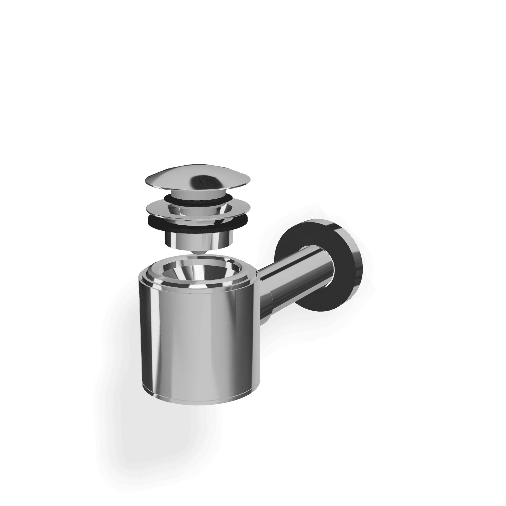 Сифон для раковины укороченный