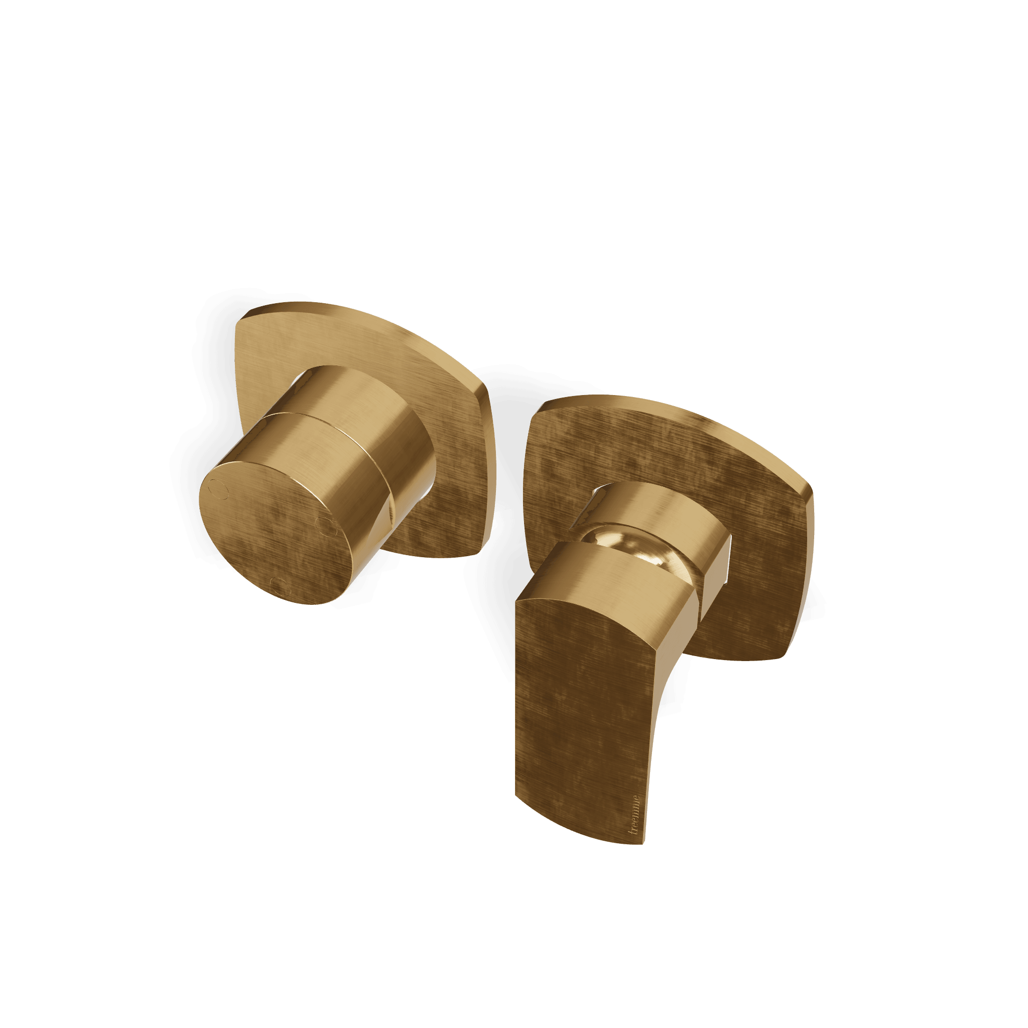 Внешняя часть смесителя для душа на 2 потребителя Albatros