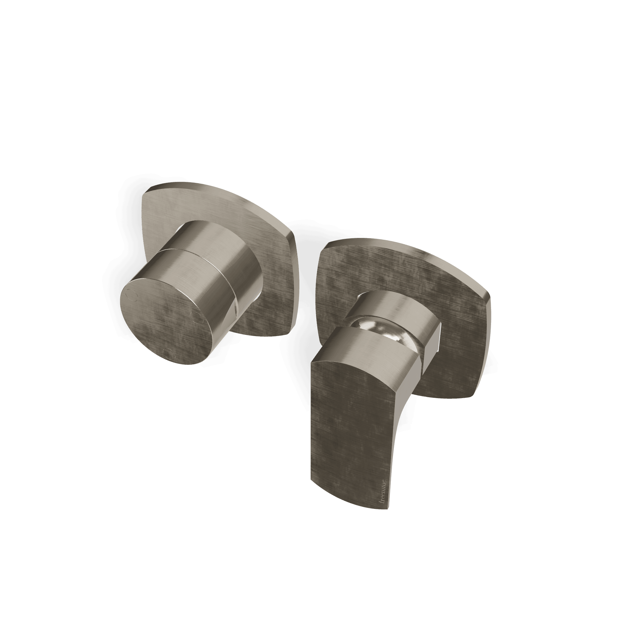 Внешняя часть смесителя для душа на 2 потребителя Albatros