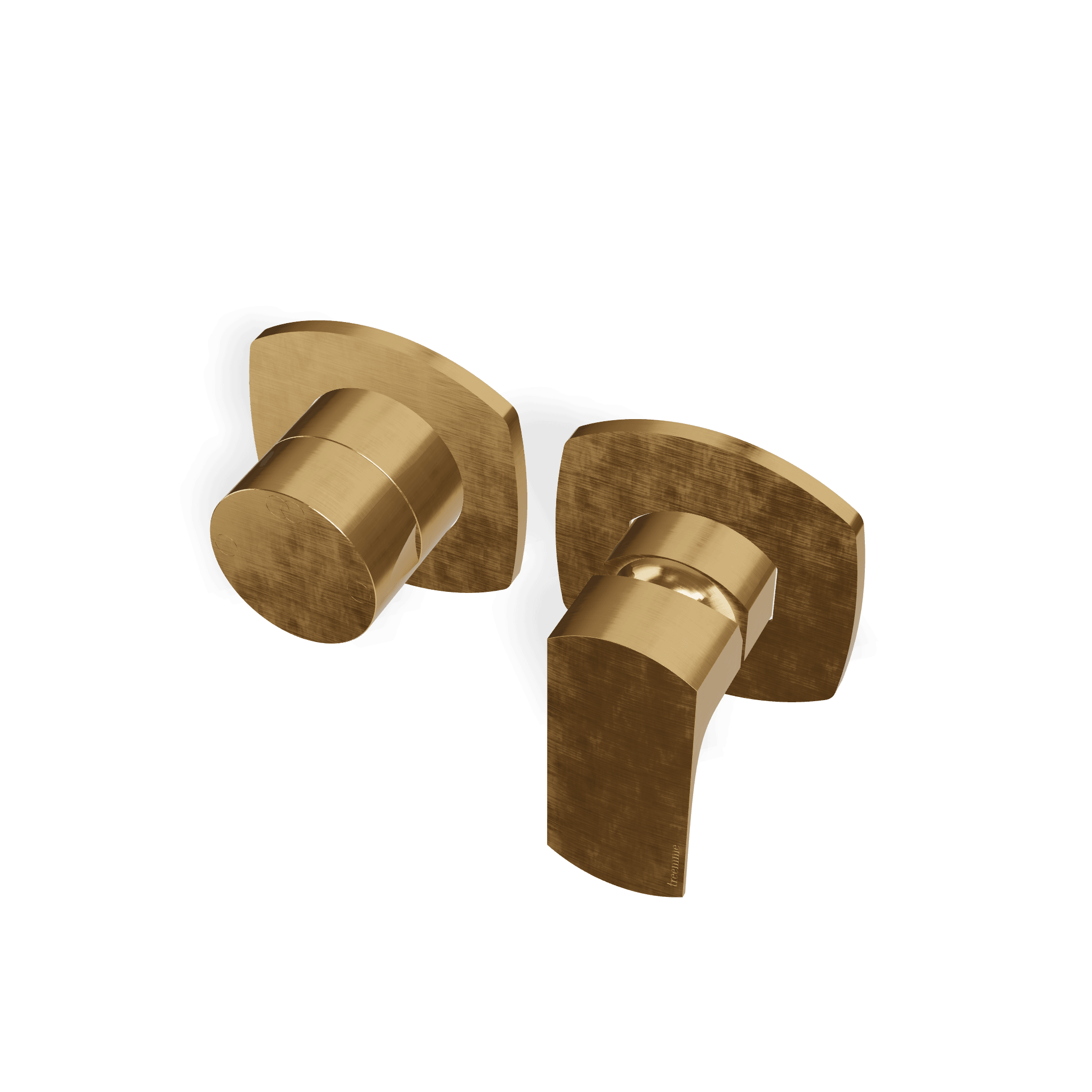 Внешняя часть смесителя для душа на 2 потребителя Albatros