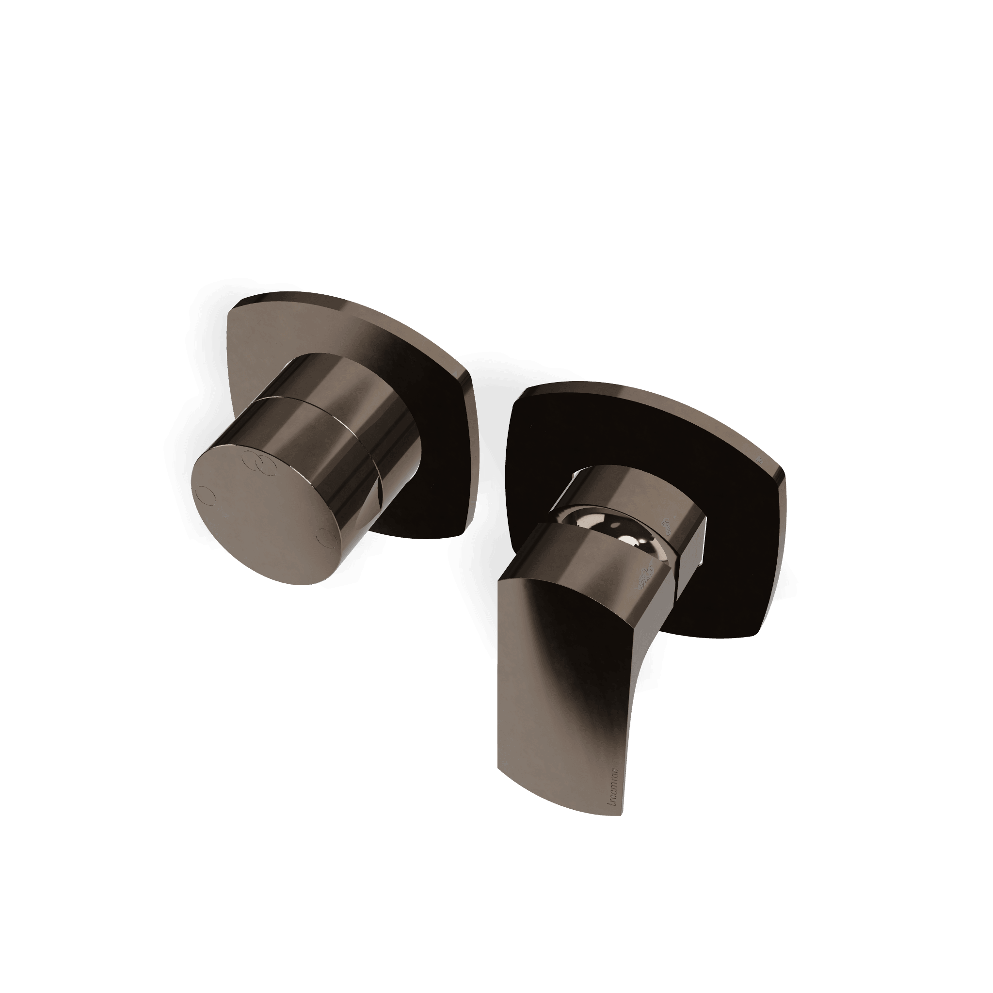 Внешняя часть смесителя для душа на 2 потребителя Albatros