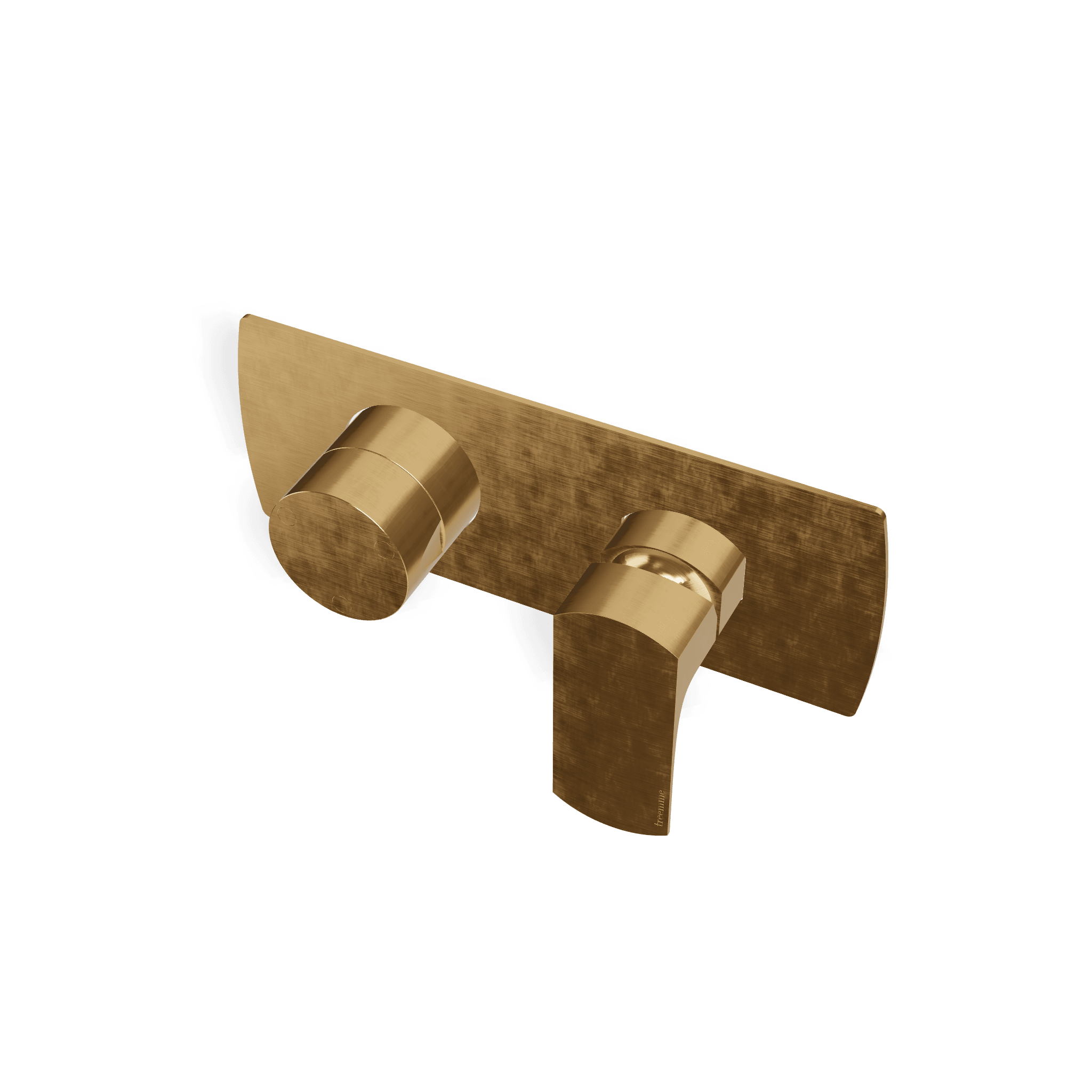 Внешняя часть смесителя для душа на 2 потребителя Albatros