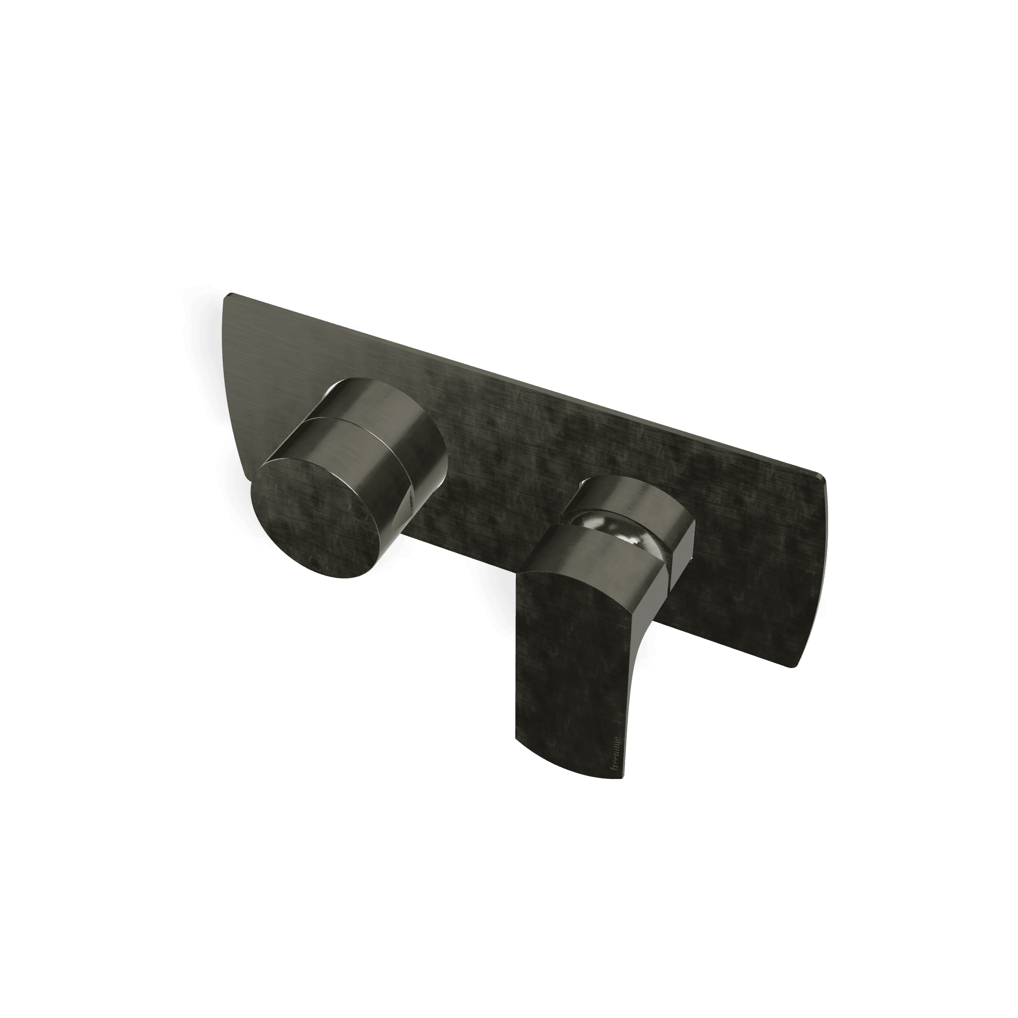 Внешняя часть смесителя для душа на 2 потребителя Albatros